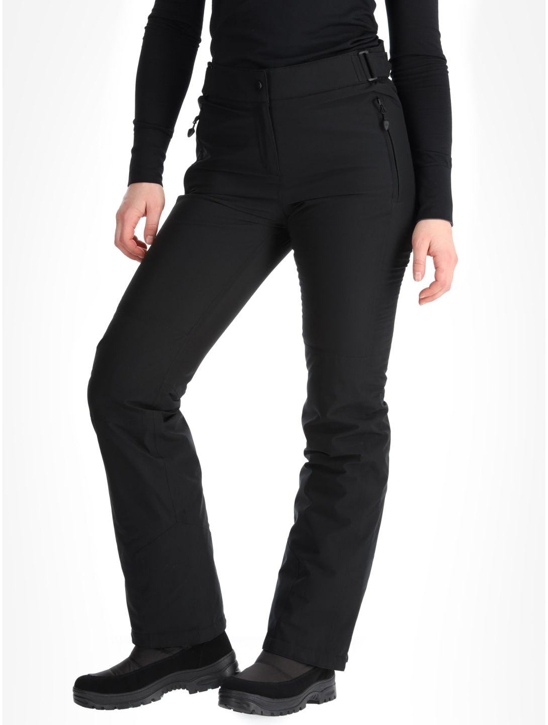 Maier Sports, Vroni slim skibroek dames Black zwart 