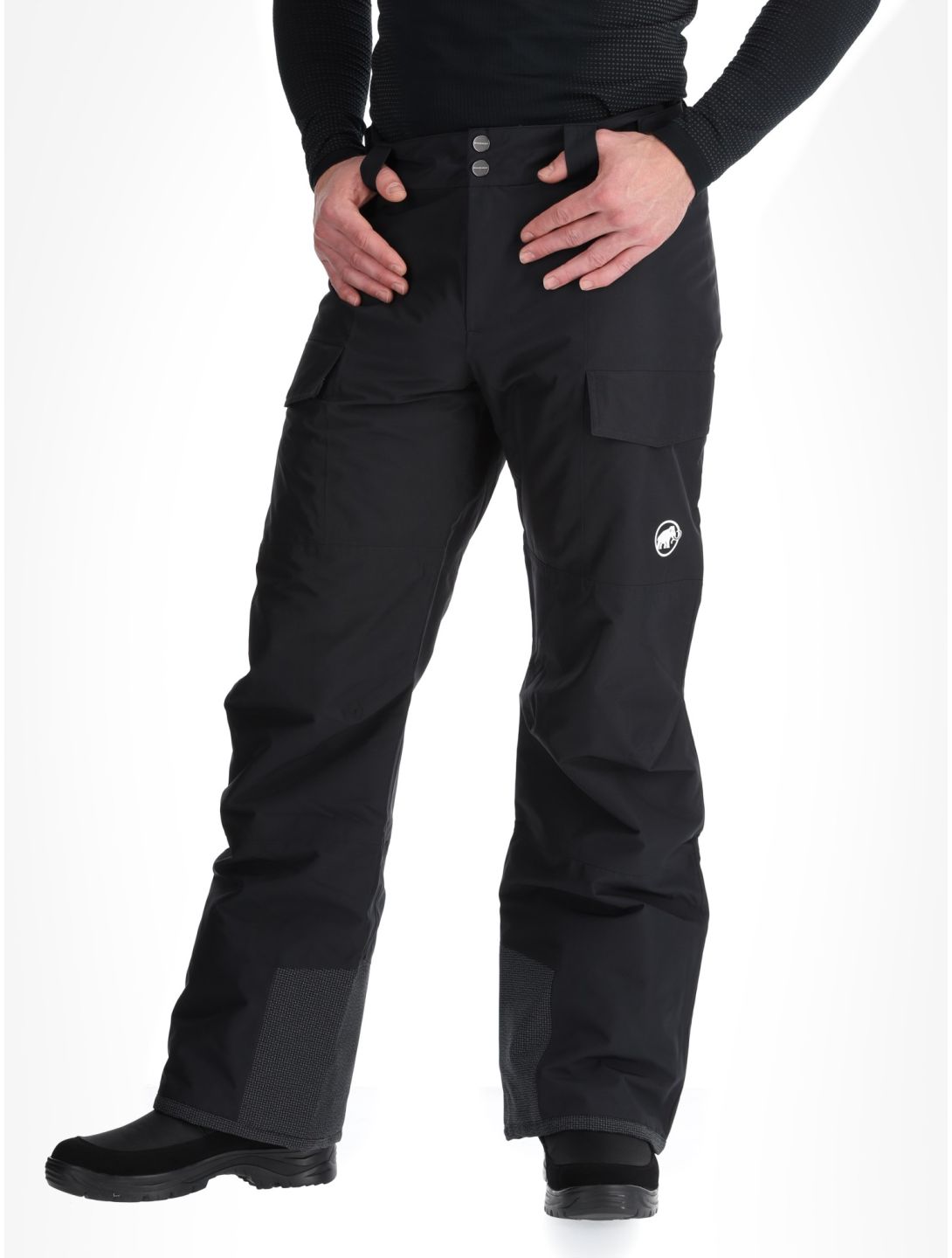 Mammut, Fall Line HS Thermo BA Skibroek Gevoerd heren Black Zwart 