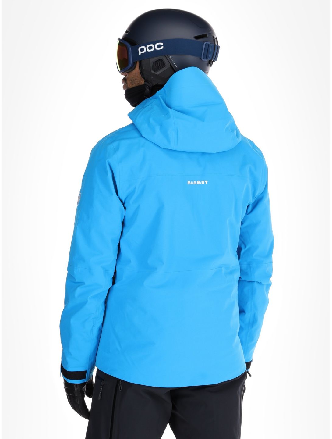 Mammut, Stoney HS Thermo Hooded AA Jas gevoerd heren Glacier Blue / Black Blauw, Zwart 