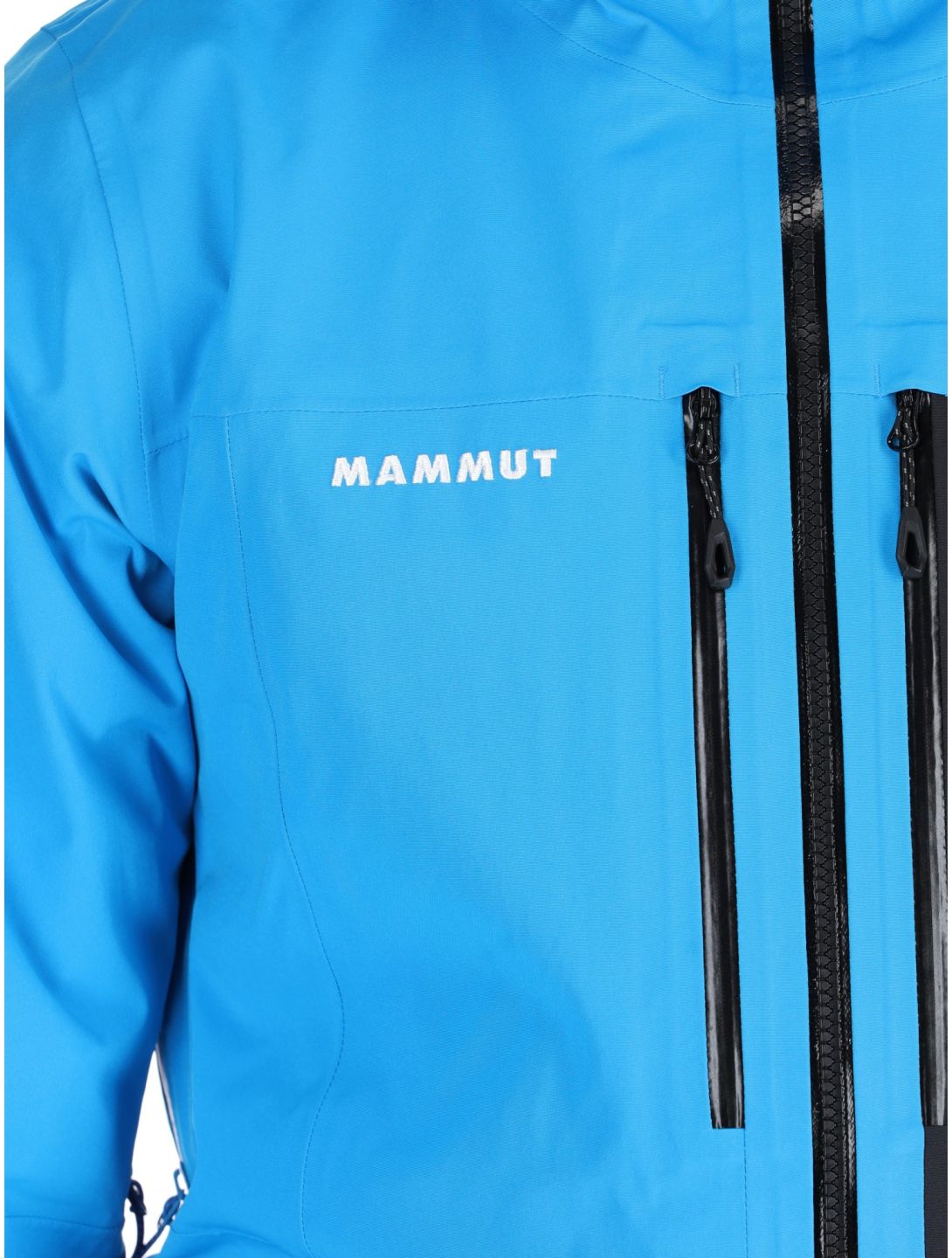 Mammut, Stoney HS Thermo Hooded AA Jas gevoerd heren Glacier Blue / Black Blauw, Zwart 