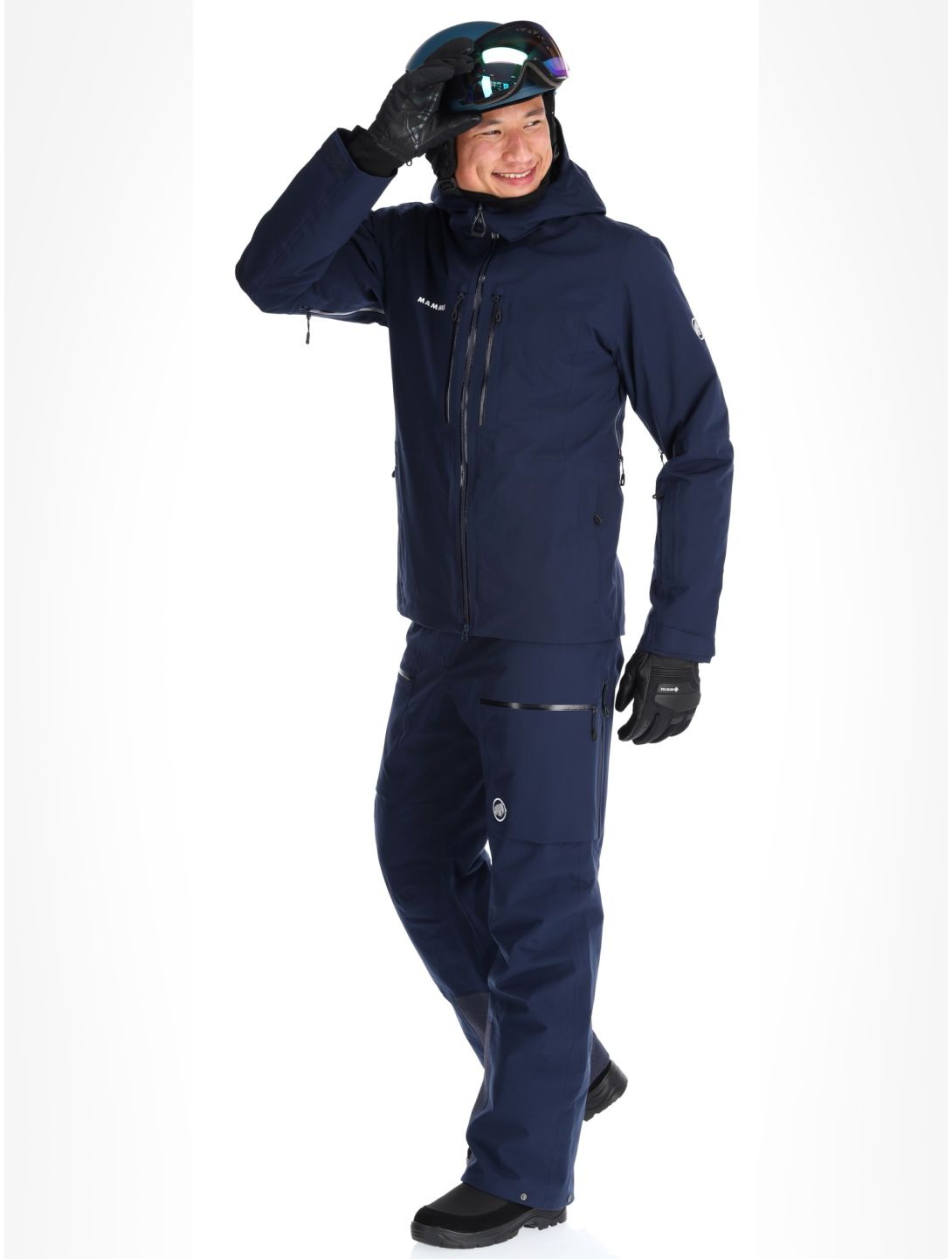 Mammut, Stoney HS Thermo Hooded AA Jas gevoerd heren Marine Blauw 