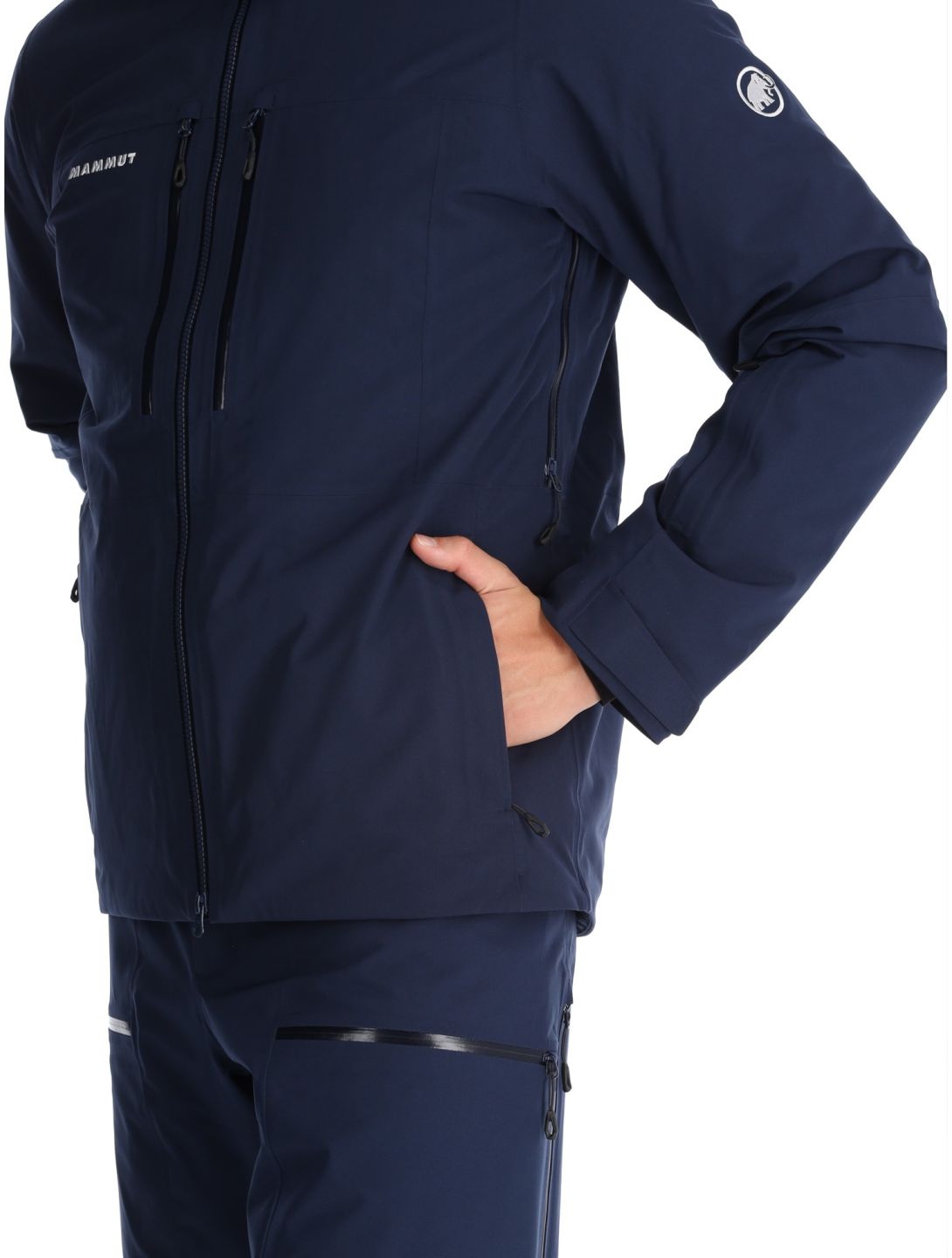 Mammut, Stoney HS Thermo Hooded AA Jas gevoerd heren Marine Blauw 