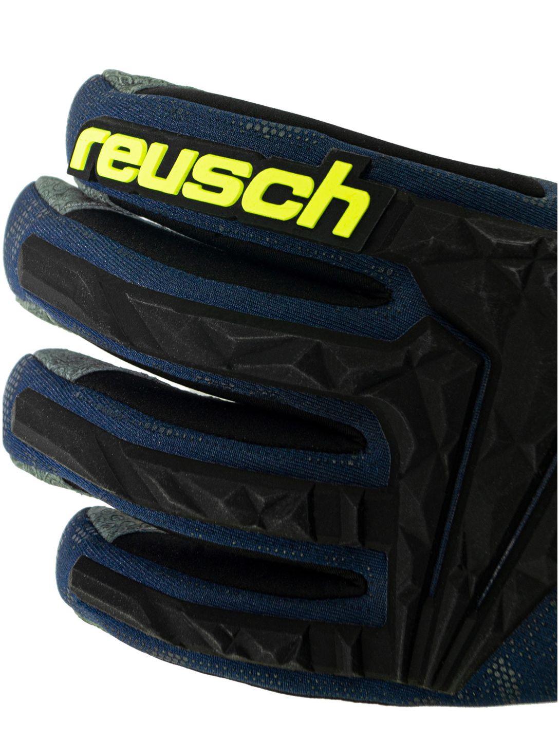 Reusch, Marco Odermatt skihandschoenen heren Night Sky / Safety Yellow blauw, geel 