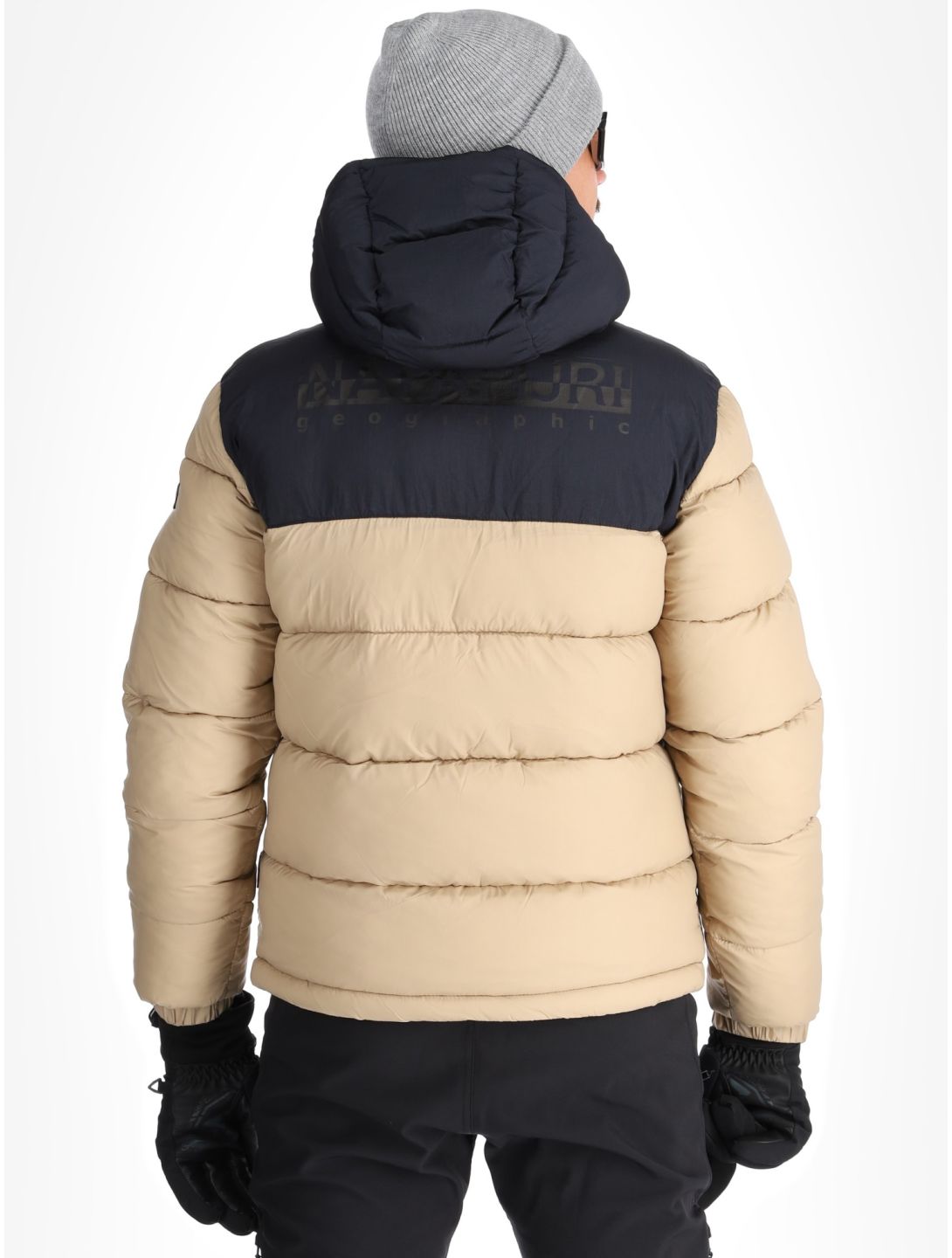 Napapijri, A-Hornelen ski-jas heren Beige Rocky beige 