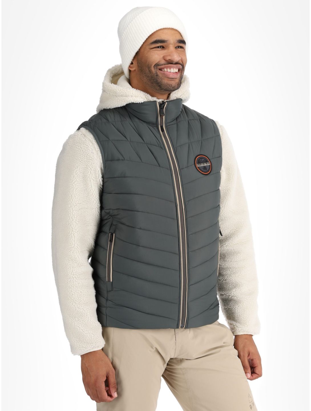 Napapijri, A-Lapaz V EC bodywarmer heren Green Urban Groen 