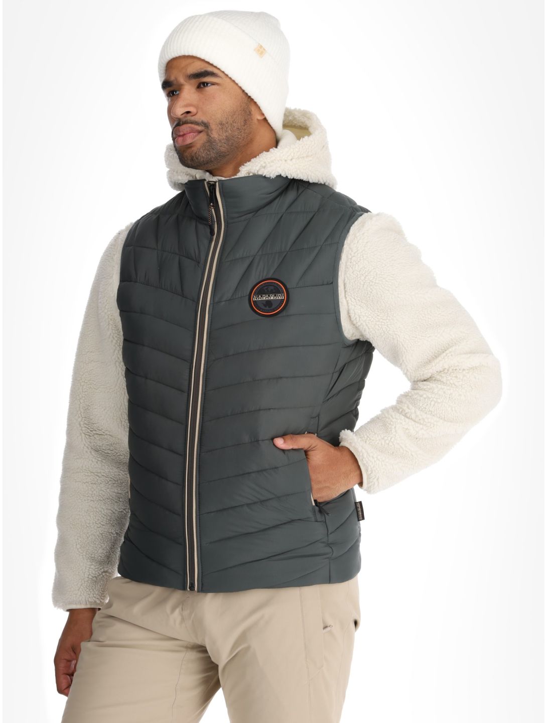 Napapijri, A-Lapaz V EC bodywarmer heren Green Urban Groen 