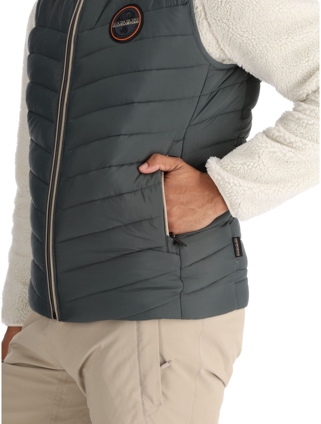 Napapijri, A-Lapaz V EC bodywarmer heren Green Urban Groen 