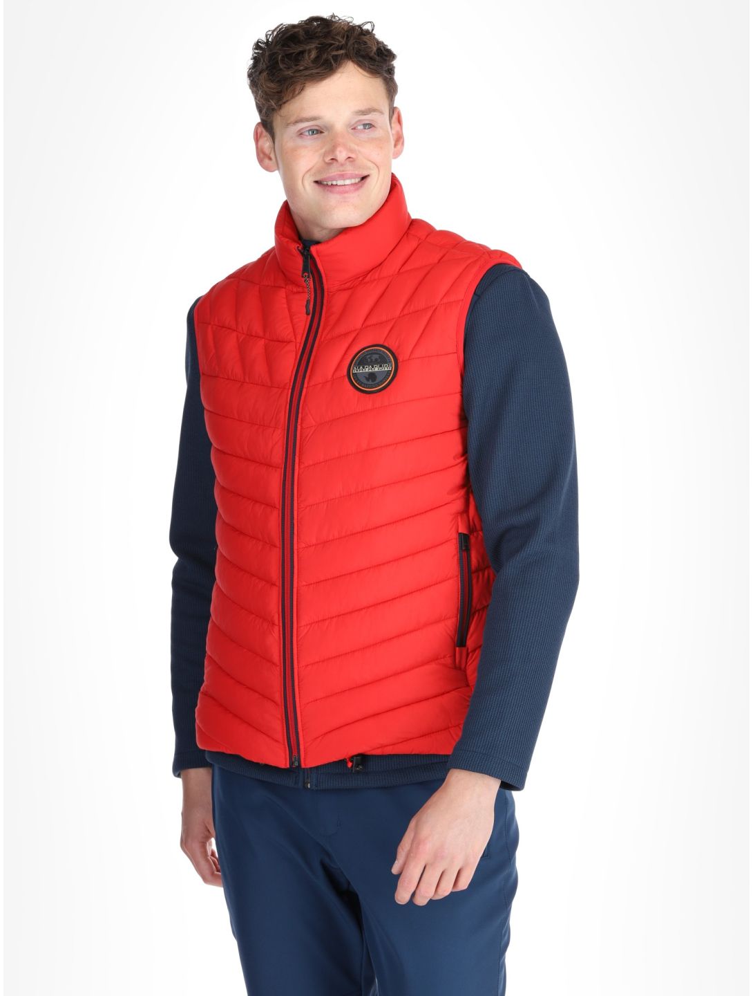 Napapijri, A-Lapaz V bodywarmer heren Red Goji rood 