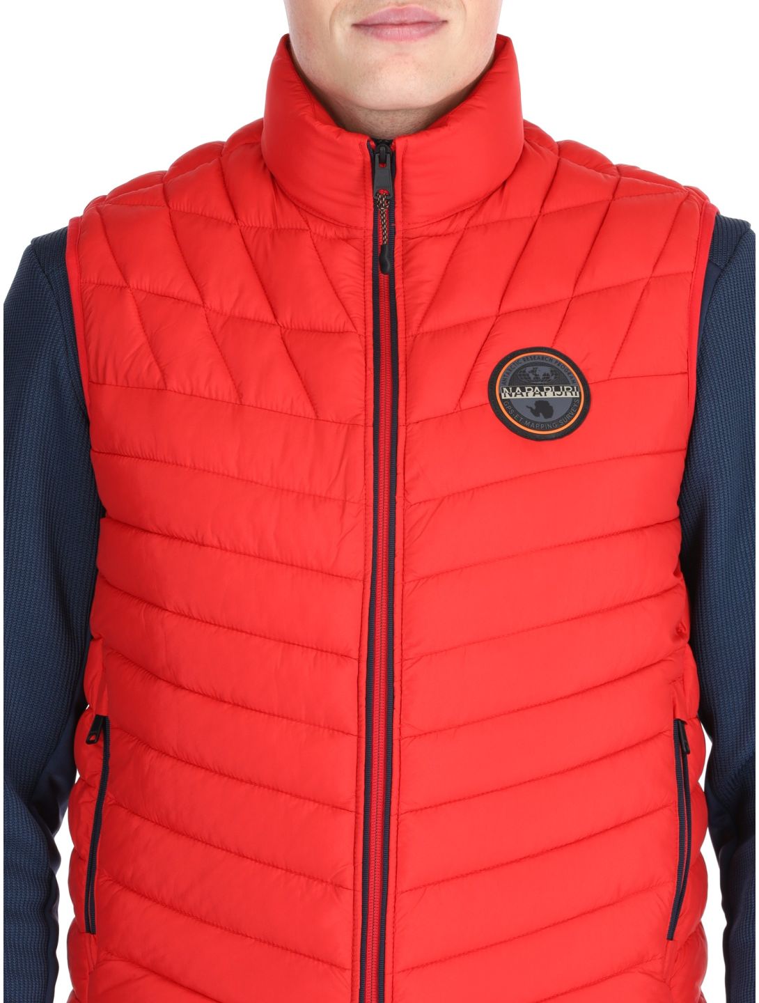 Napapijri, A-Lapaz V bodywarmer heren Red Goji rood 