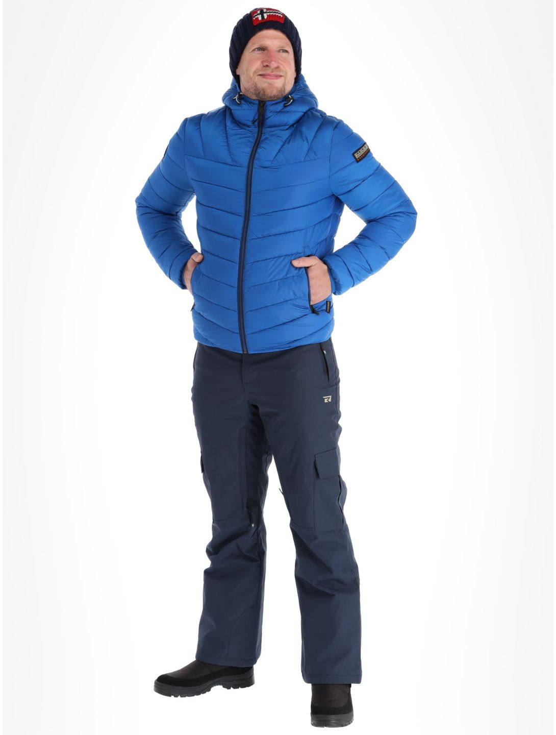 Napapijri, Aerons H 3 donsjas heren Blue Classic blauw 