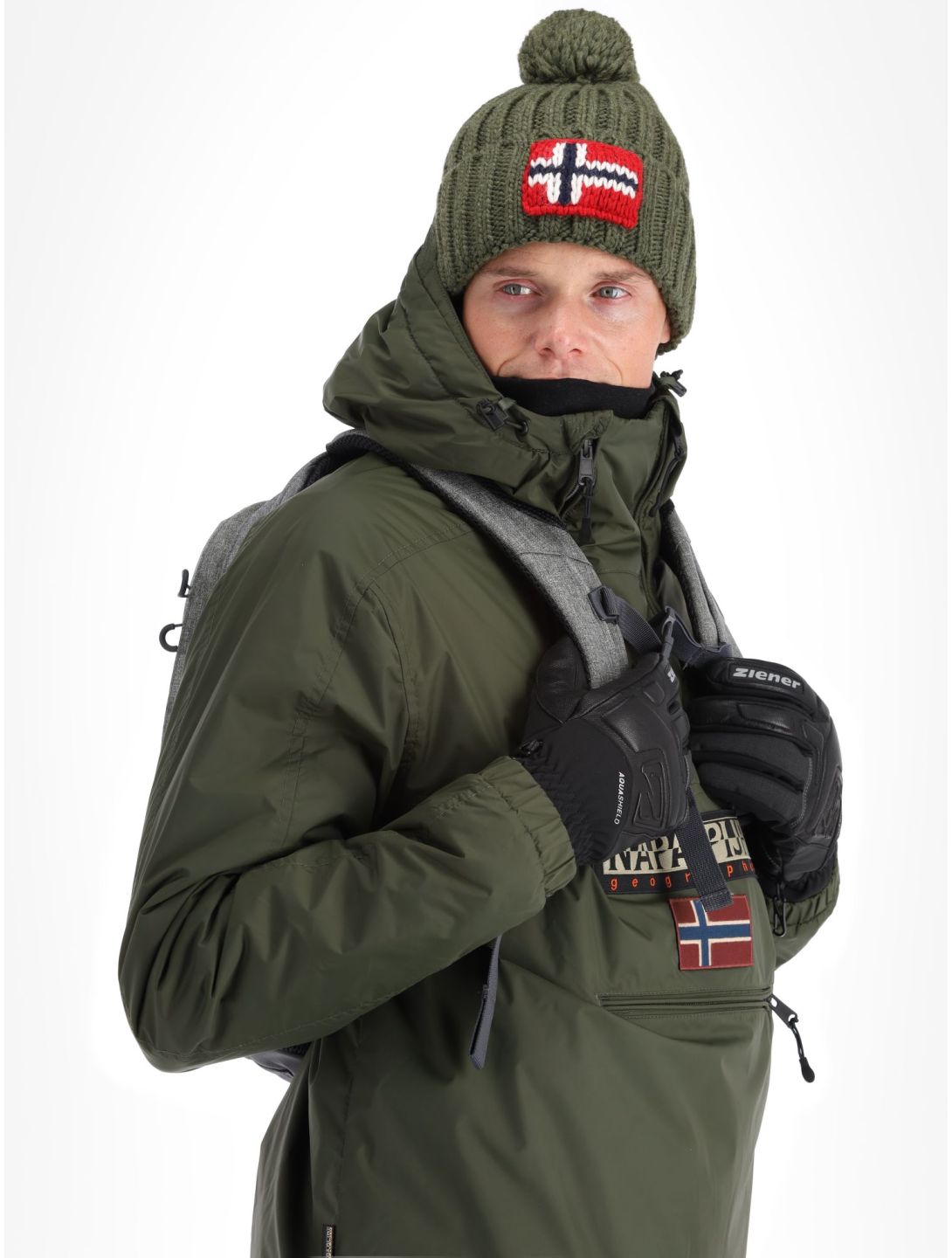 Napapijri, Northfarer 2.0 Wint winter anorak heren Green Depths groen 