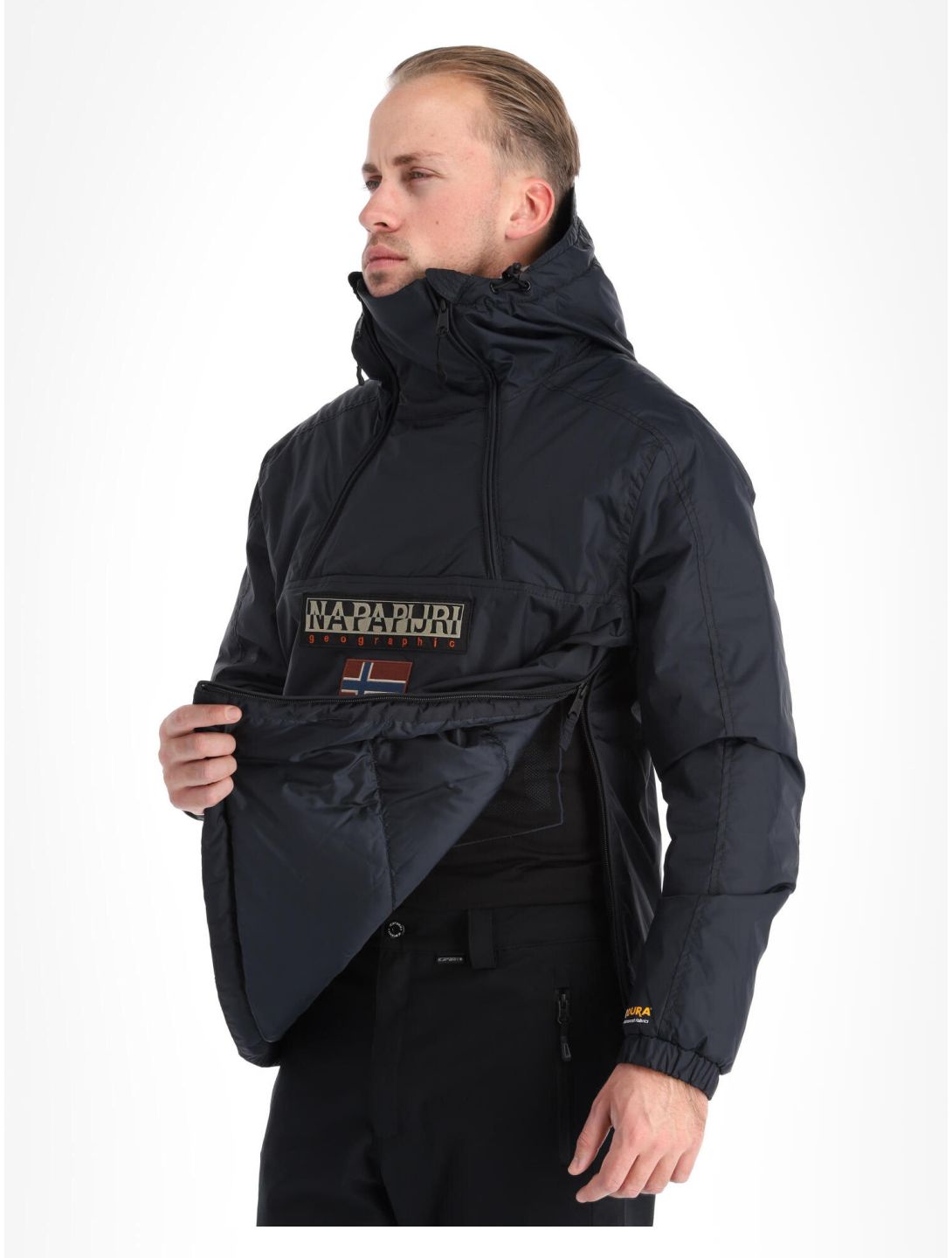 Napapijri, Northfarer 2.0 Wint winter anorak heren Black 041 zwart 