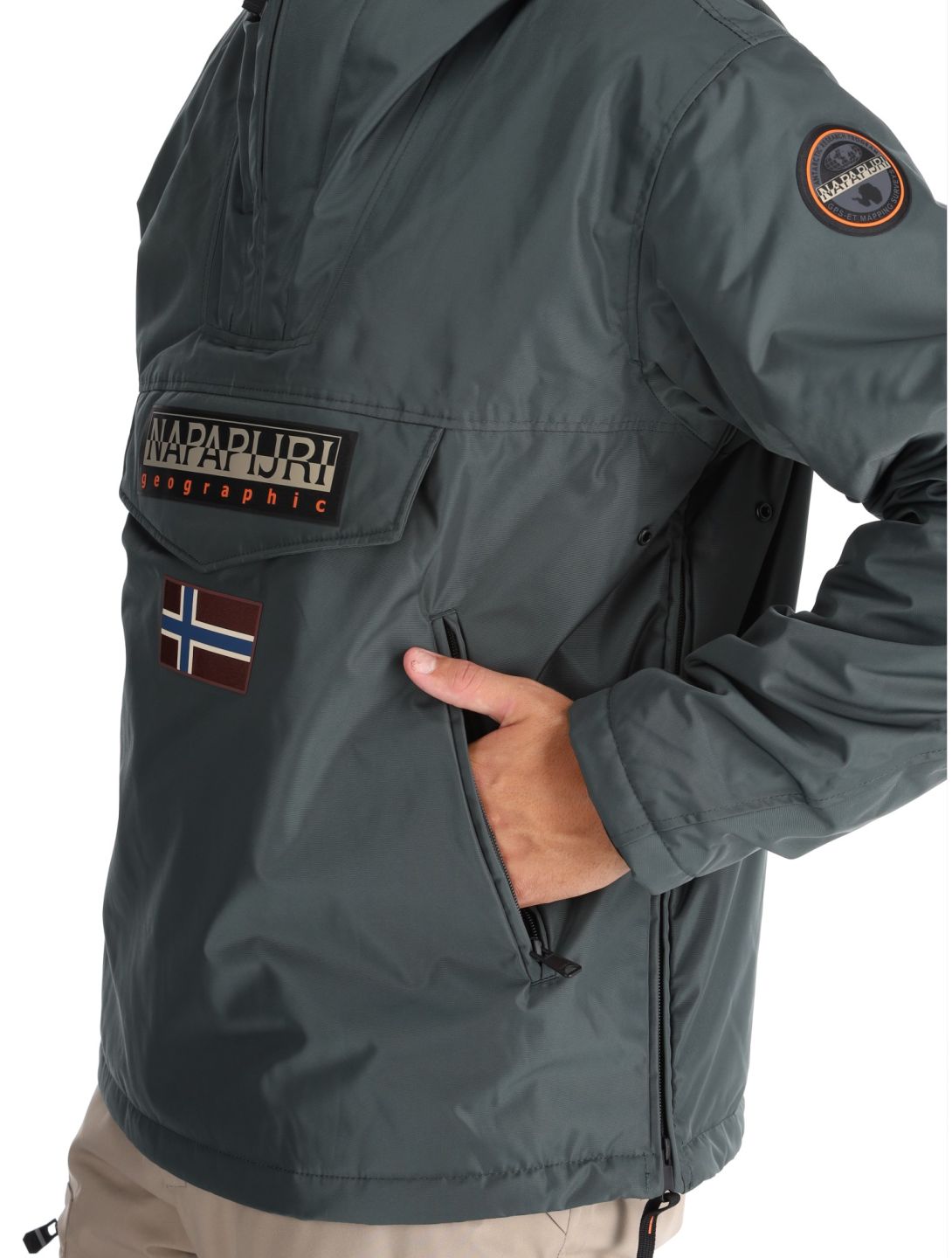 Napapijri, Rainforest Next winter anorak heren Green Urban groen 