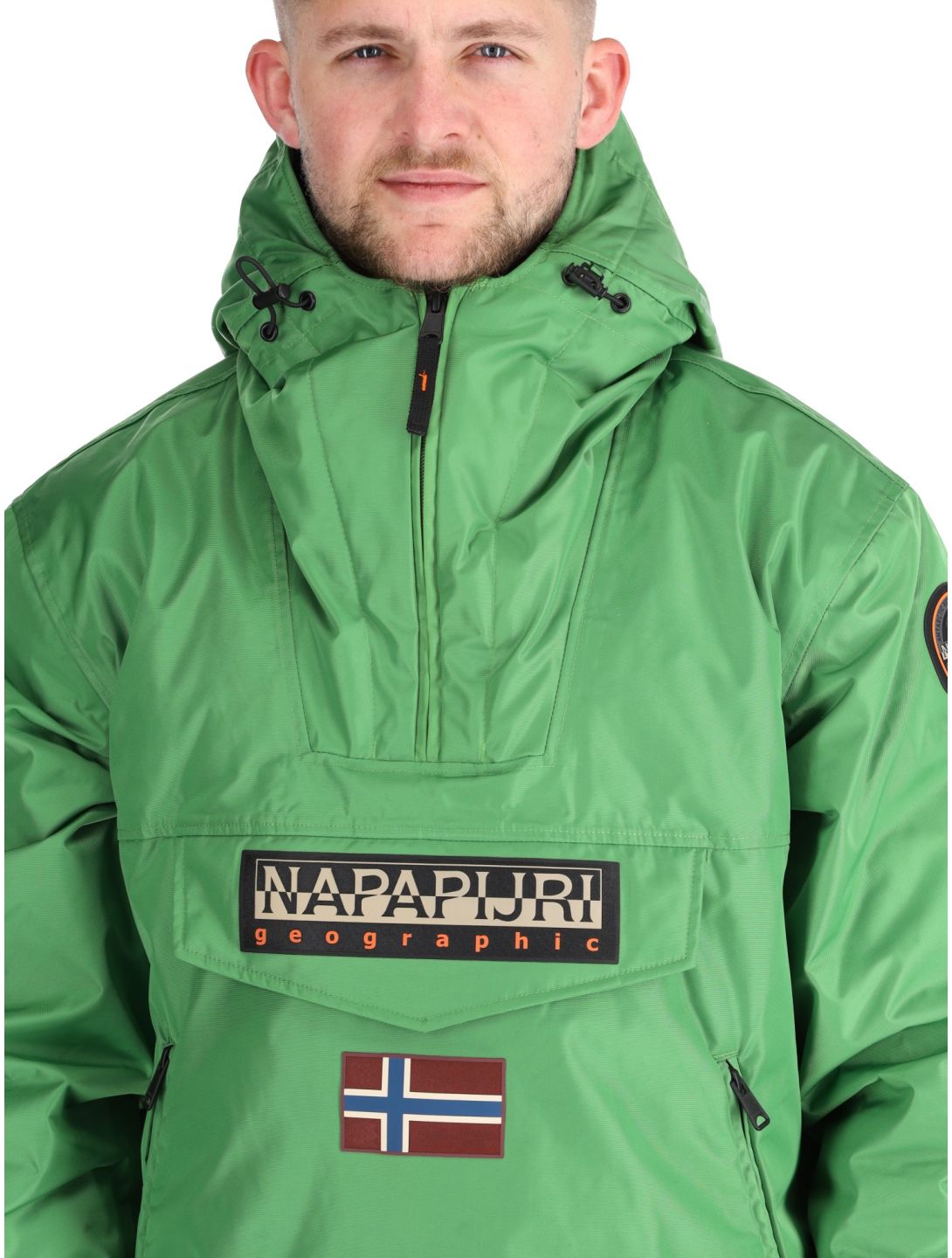 Napapijri, Rainforest Next winter anorak heren Kelly Green groen 