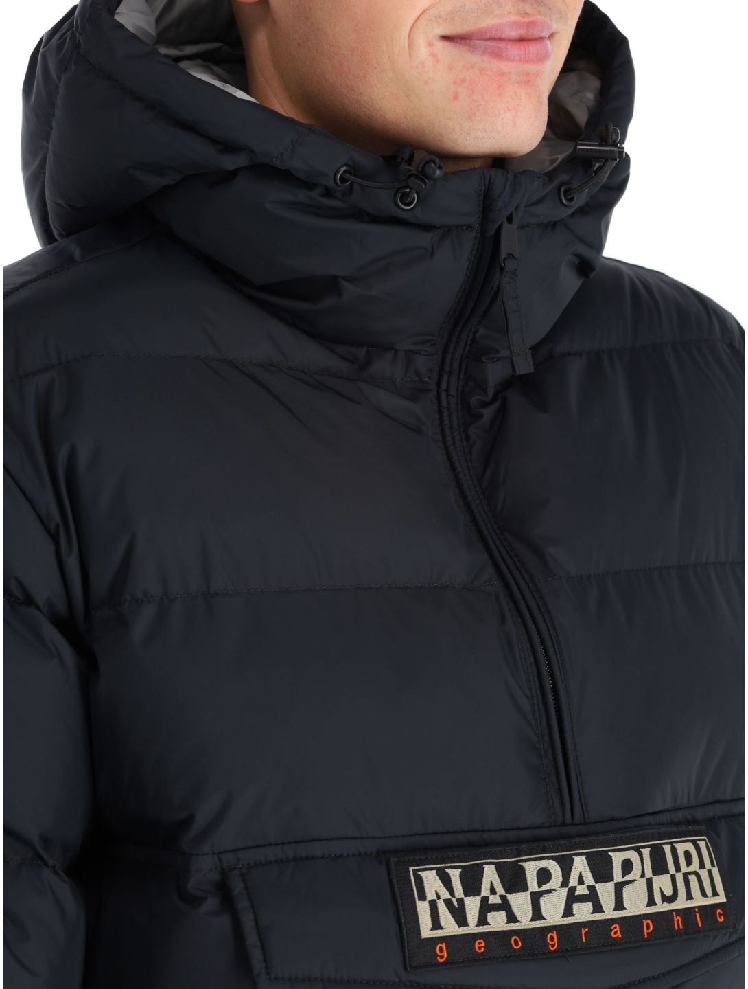 Napapijri, Rainforest Op Winter Puffer winter anorak heren Black 041 zwart 