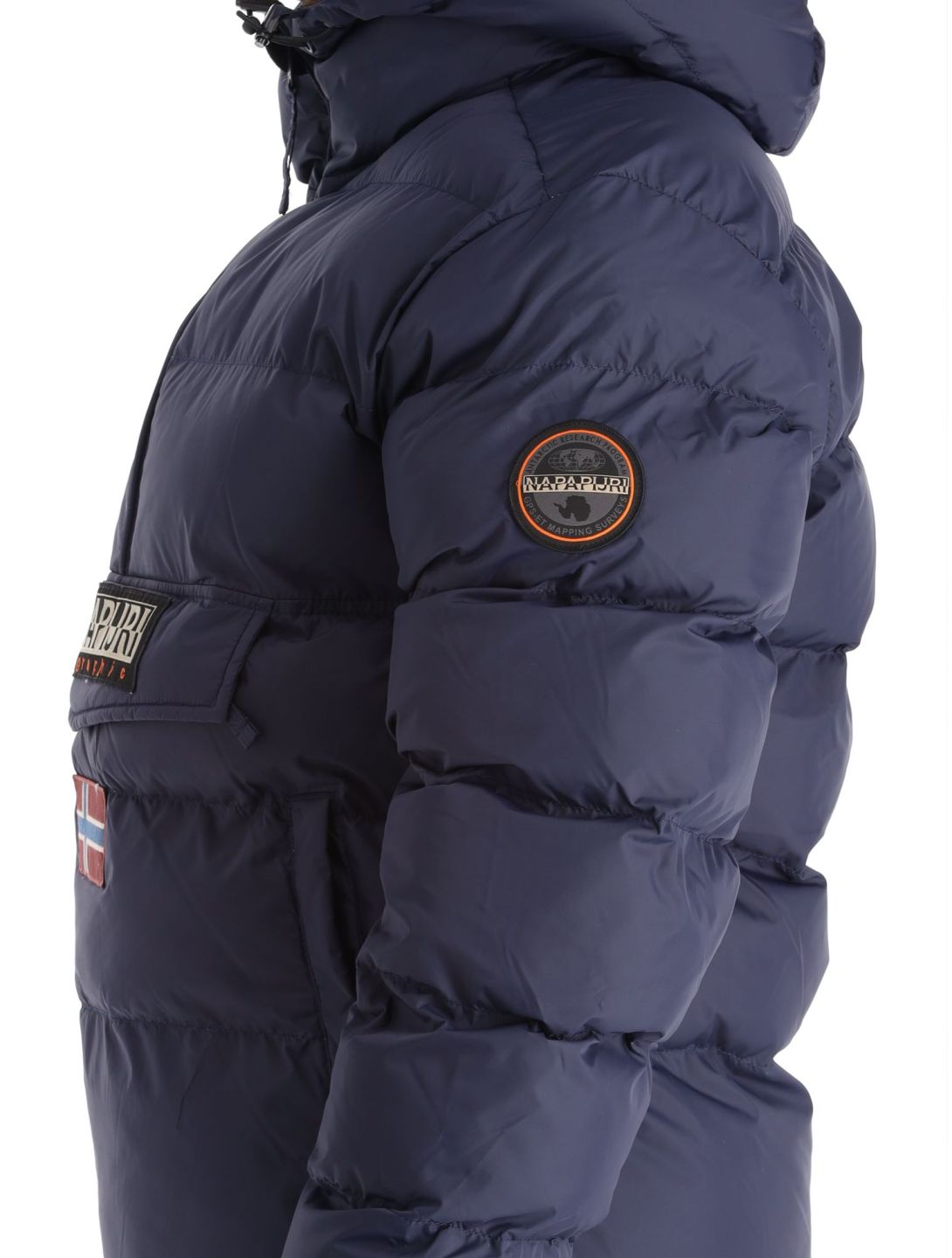 Napapijri, Rainforest Op Winter Puffer winter anorak heren Blu Marine blauw 