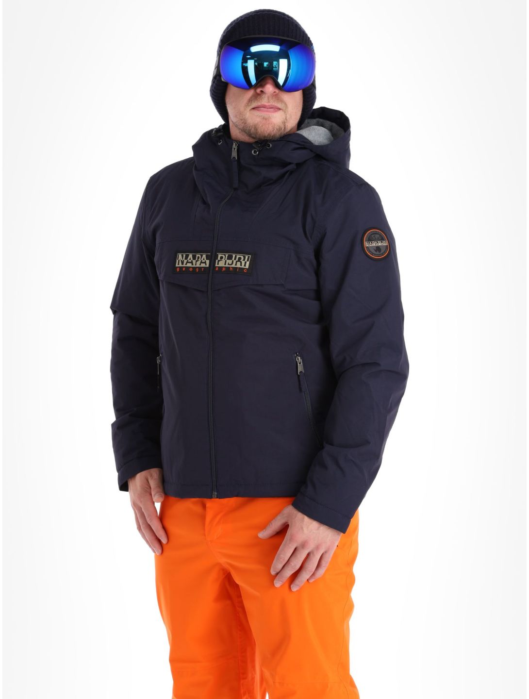 Napapijri, Rainforest Open Winter ski-jas heren Blu Marine blauw 