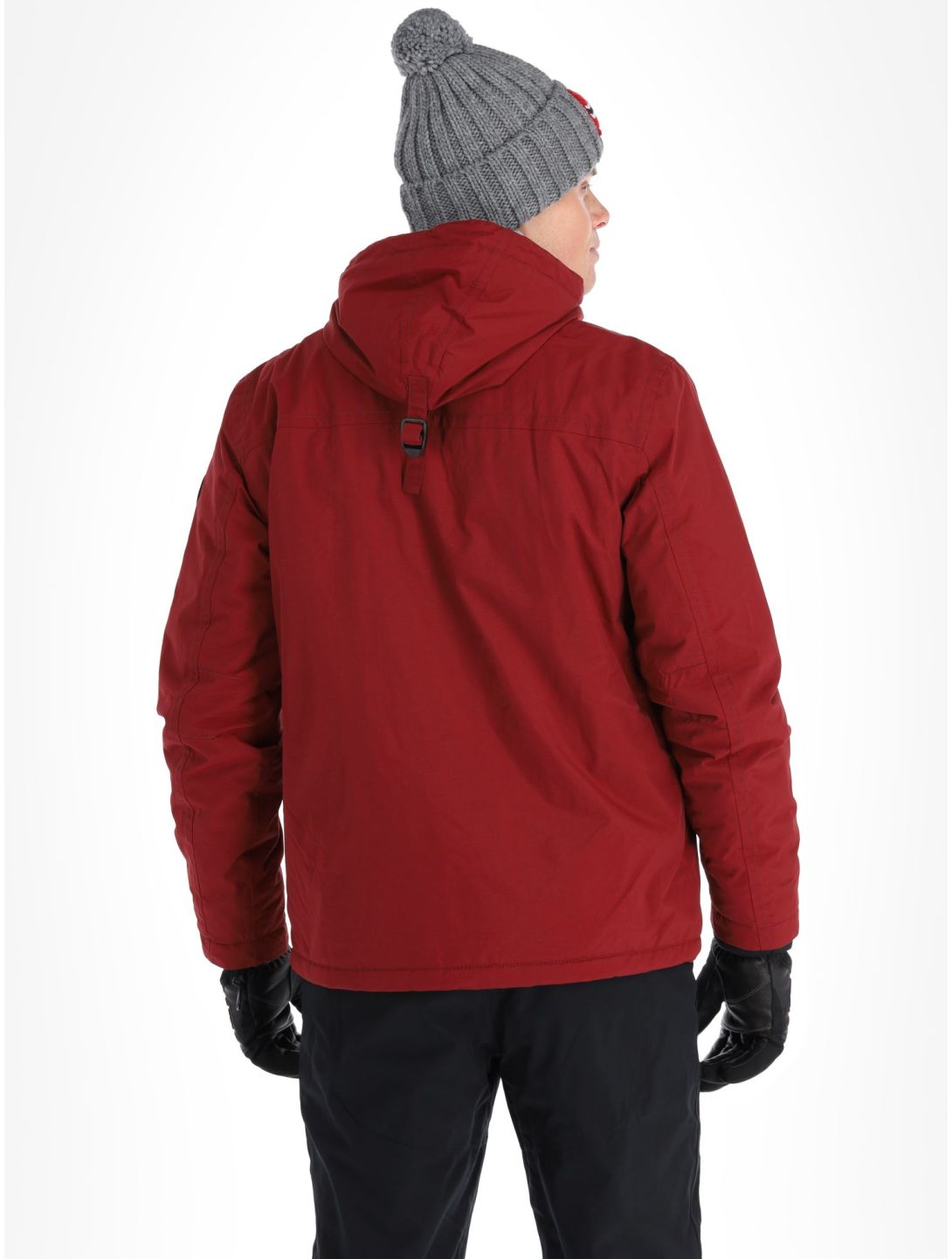 Napapijri, Rainforest Open Winter ski-jas heren Vintage Amaranth rood 