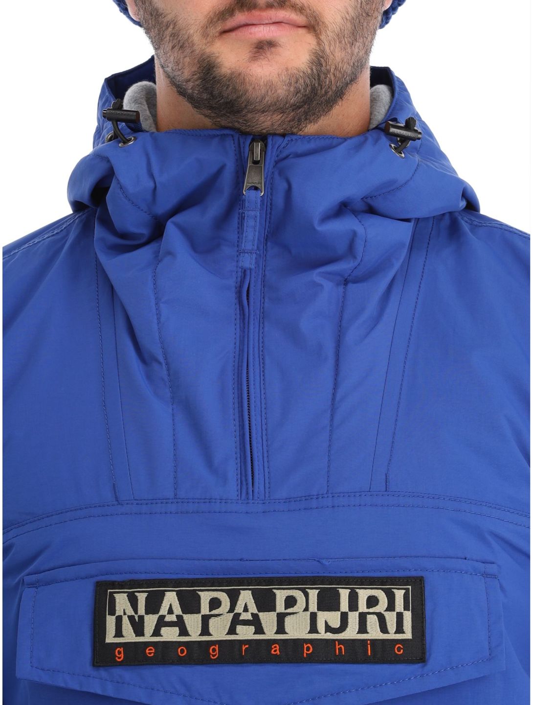 Napapijri, Rainforest Pocket 2 winter anorak heren Blu Mazarin B5A blauw 