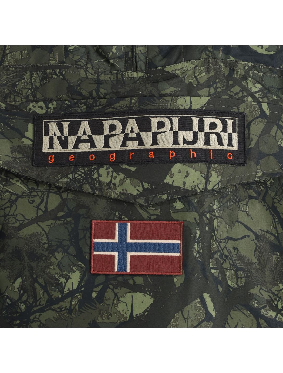 Napapijri, Rainforest Pocket Prt 2 (2022/2023) winter anorak heren camo groen 