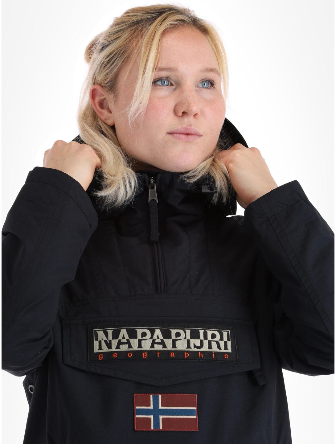 Napapijri, Rainforest W Pkt 4 winter anorak dames Black 041 zwart 