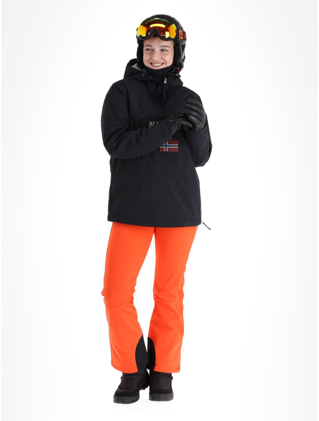 Napapijri, Rainforest W Winter 5 winter anorak dames Black 041 zwart 