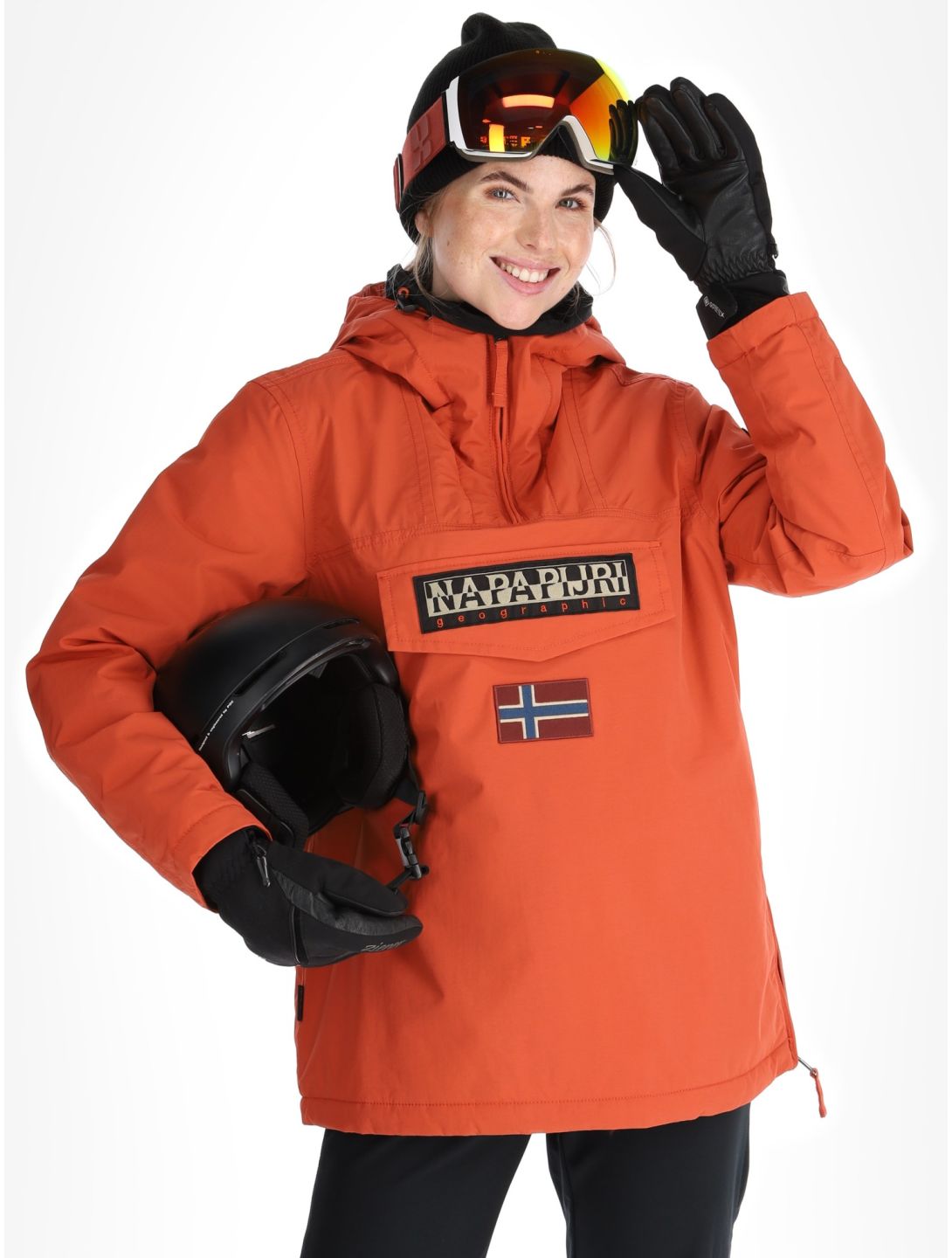 Napapijri, Rainforest W Winter 5 winter anorak dames Red Sauce rood 