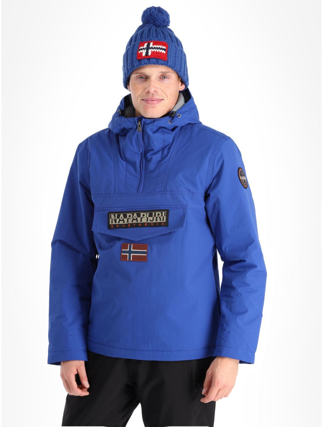 Napapijri, Rainforest Winter 3 winter anorak heren Blu Mazarin B5A blauw 