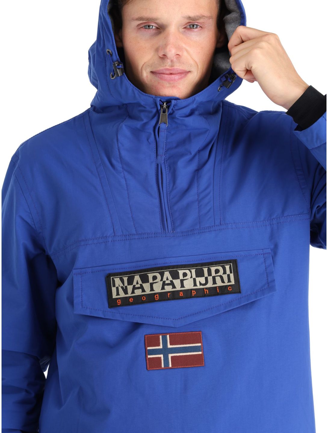 Napapijri, Rainforest Winter 3 winter anorak heren Blu Mazarin B5A blauw 