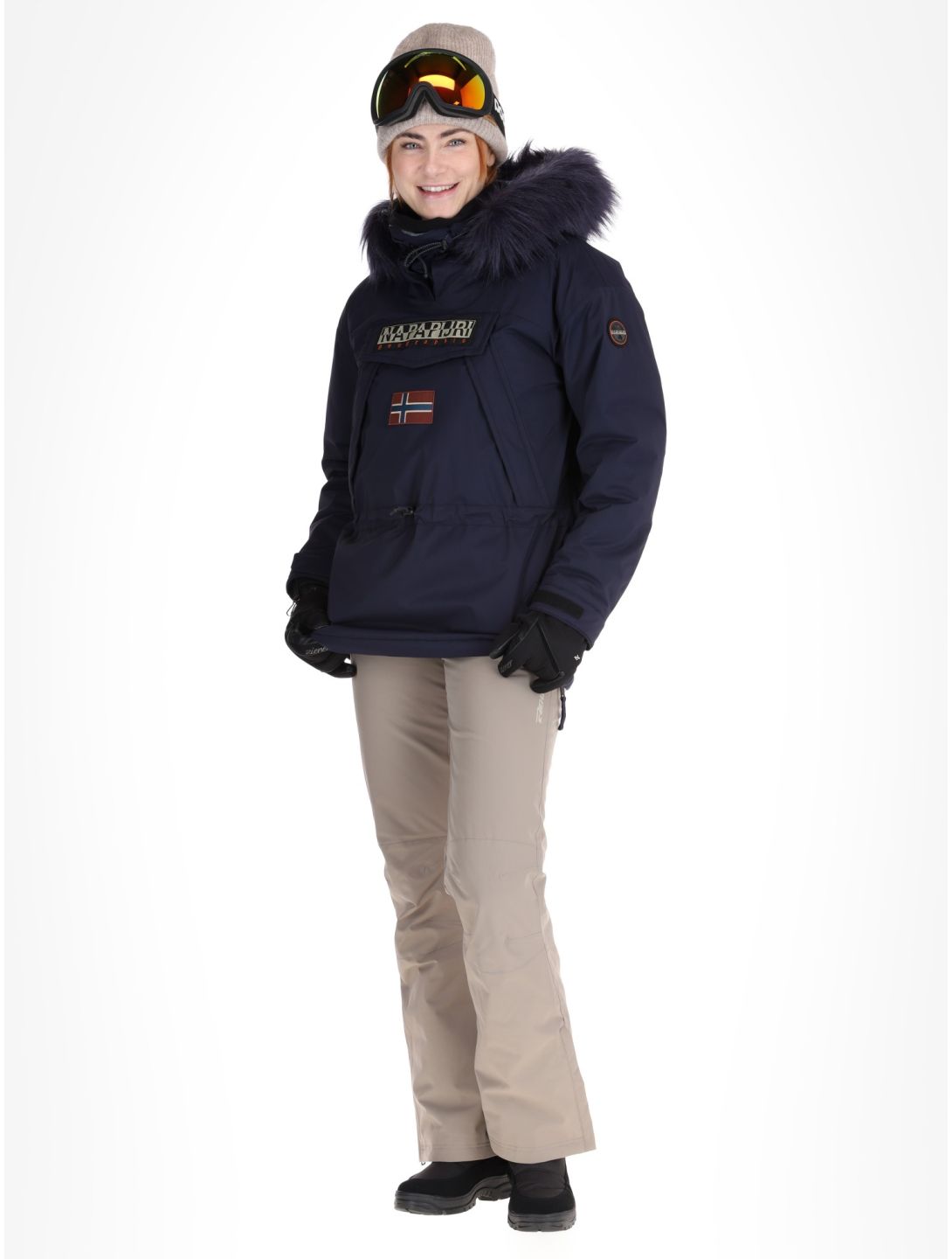 Napapijri, Skidoo W 2.0 AF Anorak dames Blue Marine Blauw 