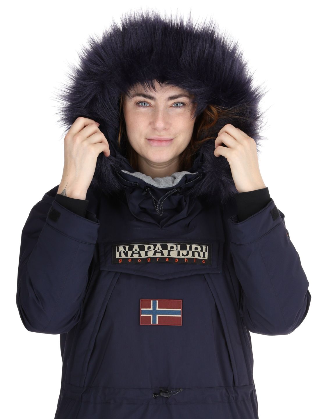 Napapijri, Skidoo W 2.0 AF Anorak dames Blue Marine Blauw 