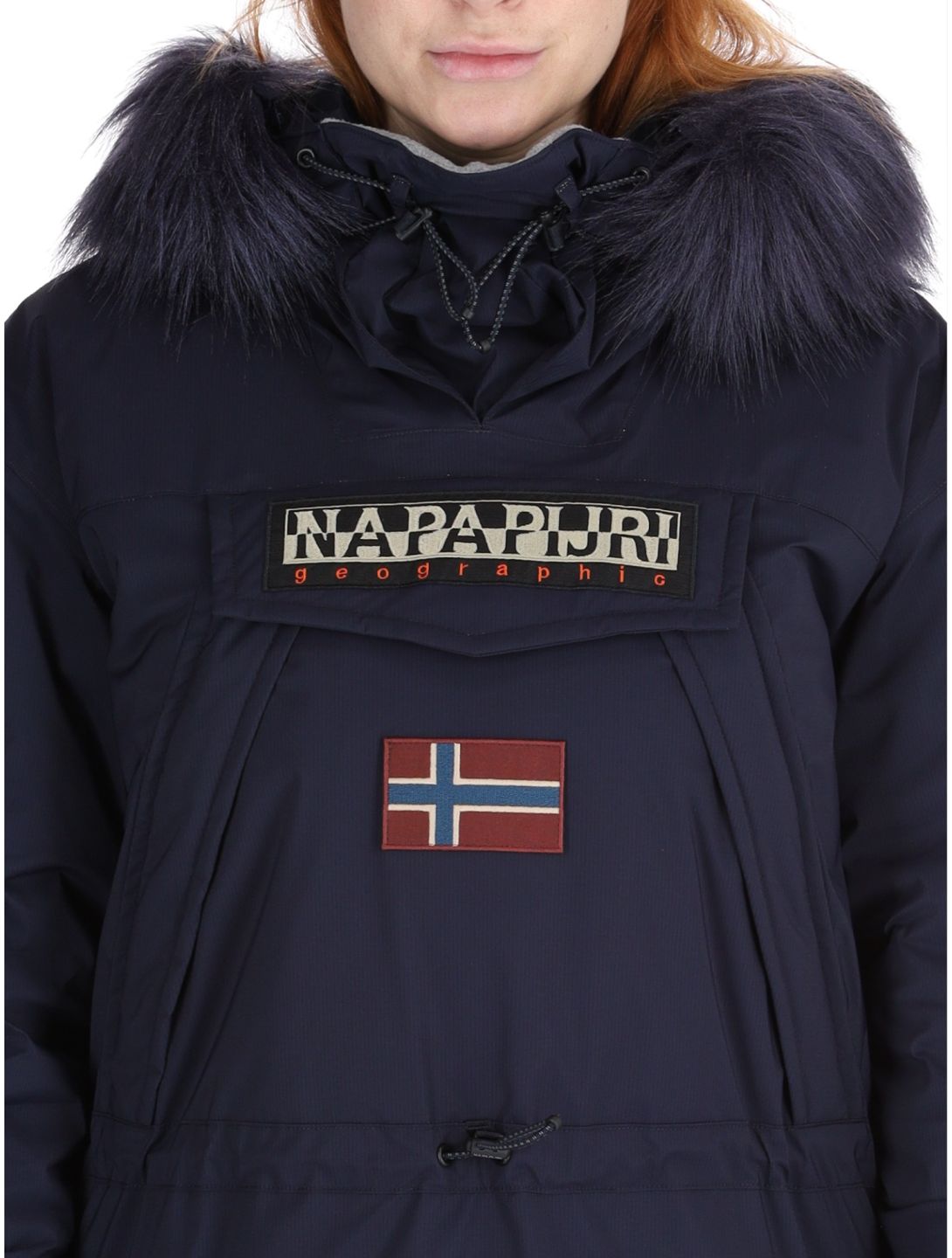 Napapijri, Skidoo W 2.0 AF Anorak dames Blue Marine Blauw 