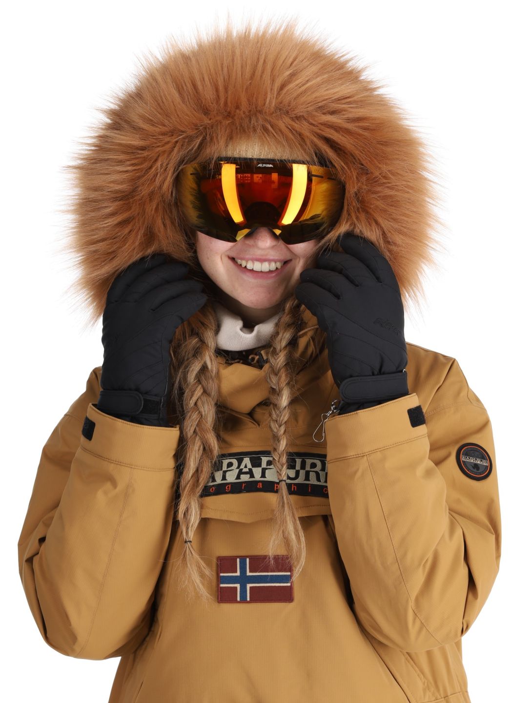 Napapijri, Skidoo W 2.0 AF Anorak dames Brown Tobacco Bruin 