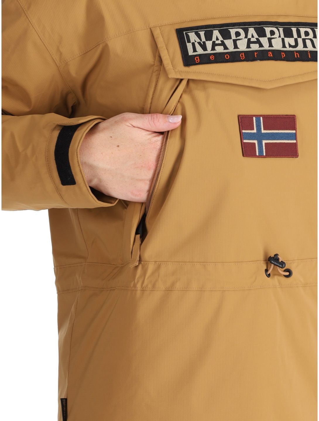 Napapijri, Skidoo W 2.0 AF Anorak dames Brown Tobacco Bruin 