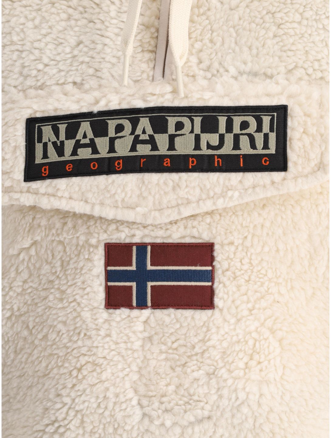 Napapijri, T-Burgee Hzh trui heren Whitecap Grey grijs 