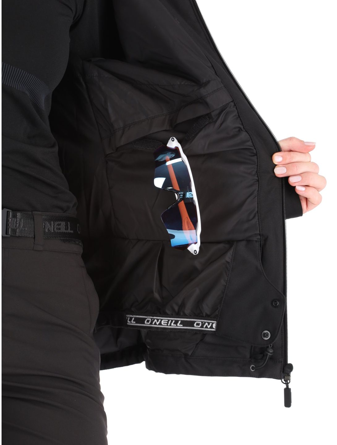 O'Neill, Aplite Snow ski-jas dames Black Out zwart 