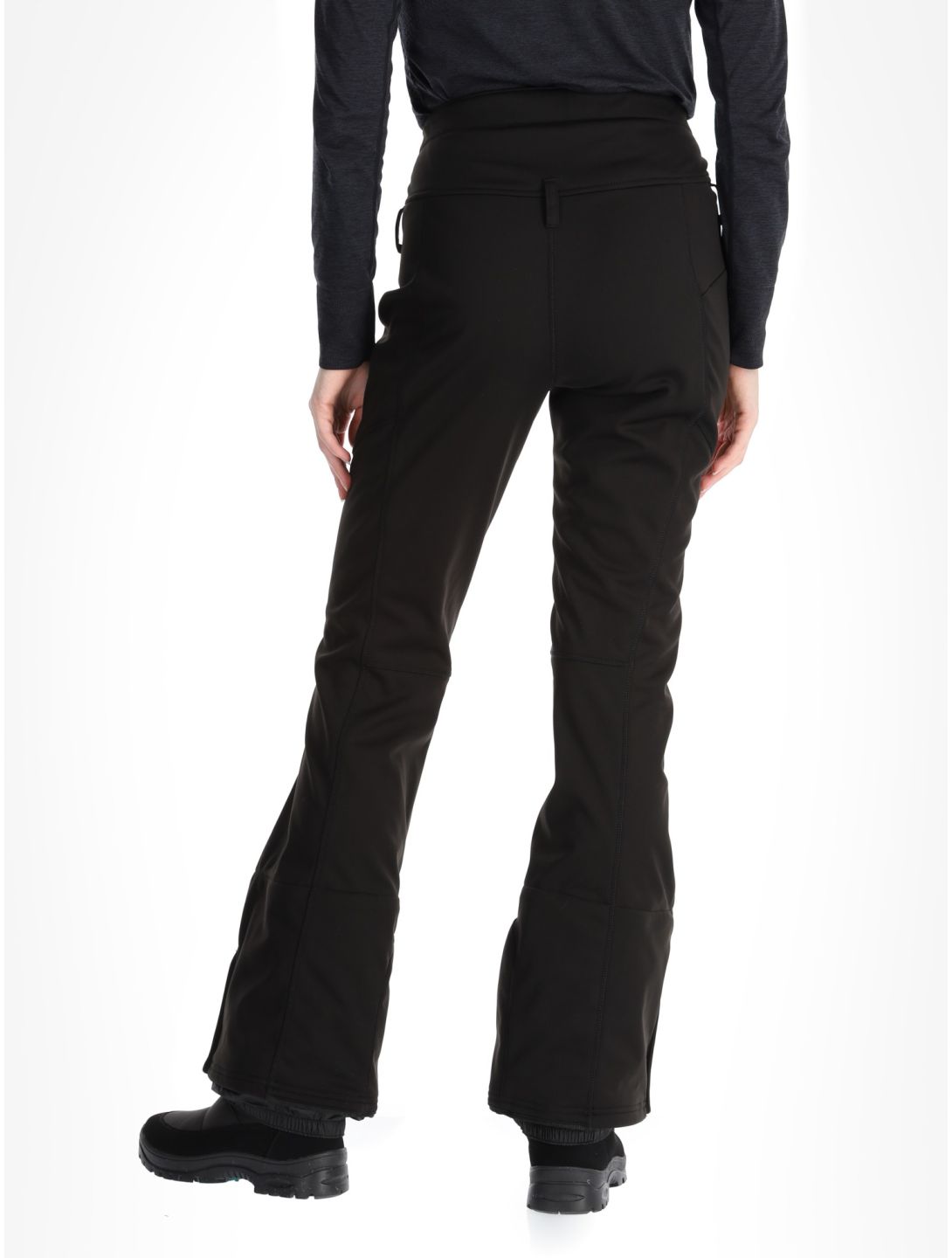 O'Neill, Blessed Softshell Hybdrid Skinny BC Skibroek Softshell dames Black Out Zwart 