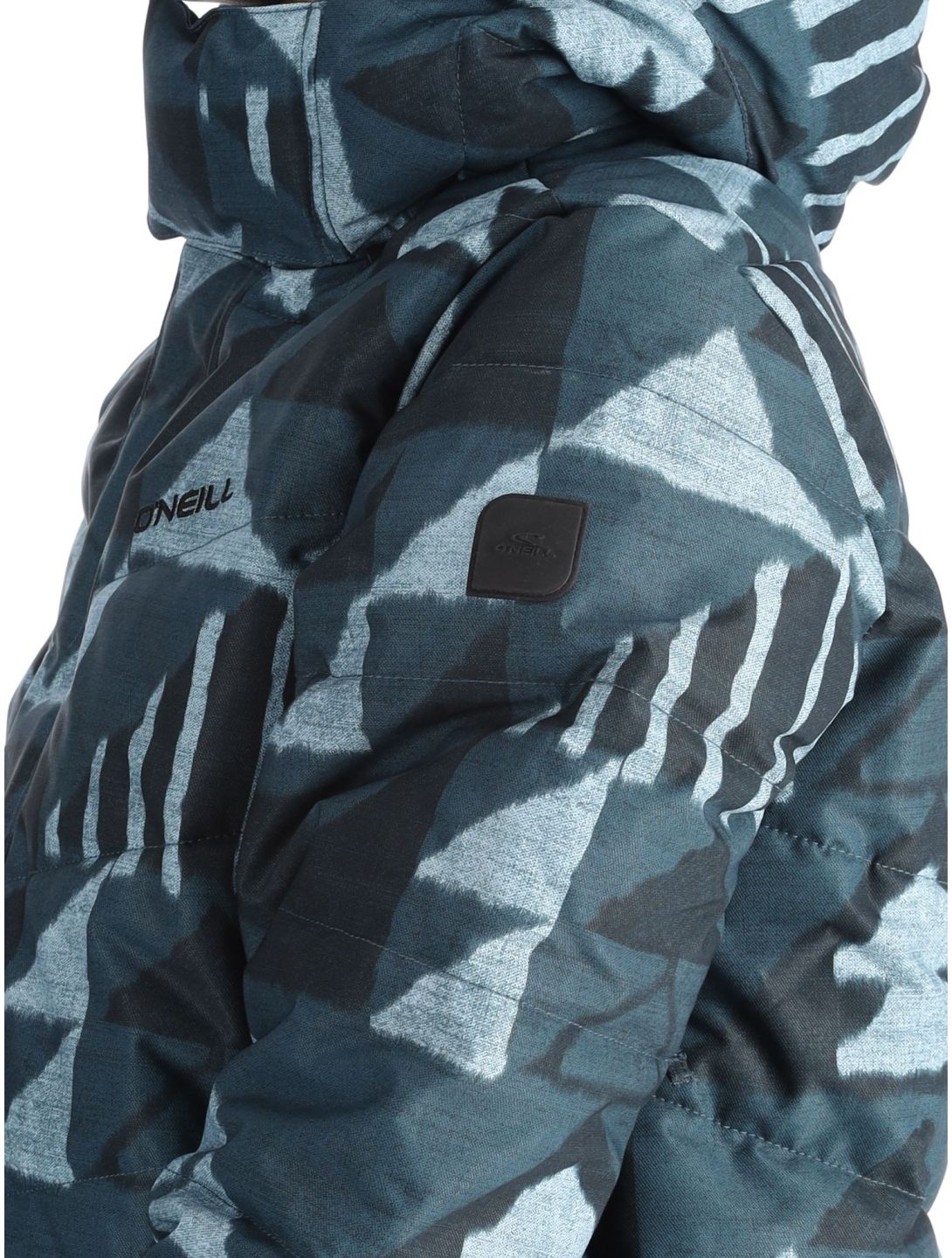 O'Neill, Z.E.N. Puffer Hybrid AA Jas gevoerd dames Blue Triangle Ikat Blauw 