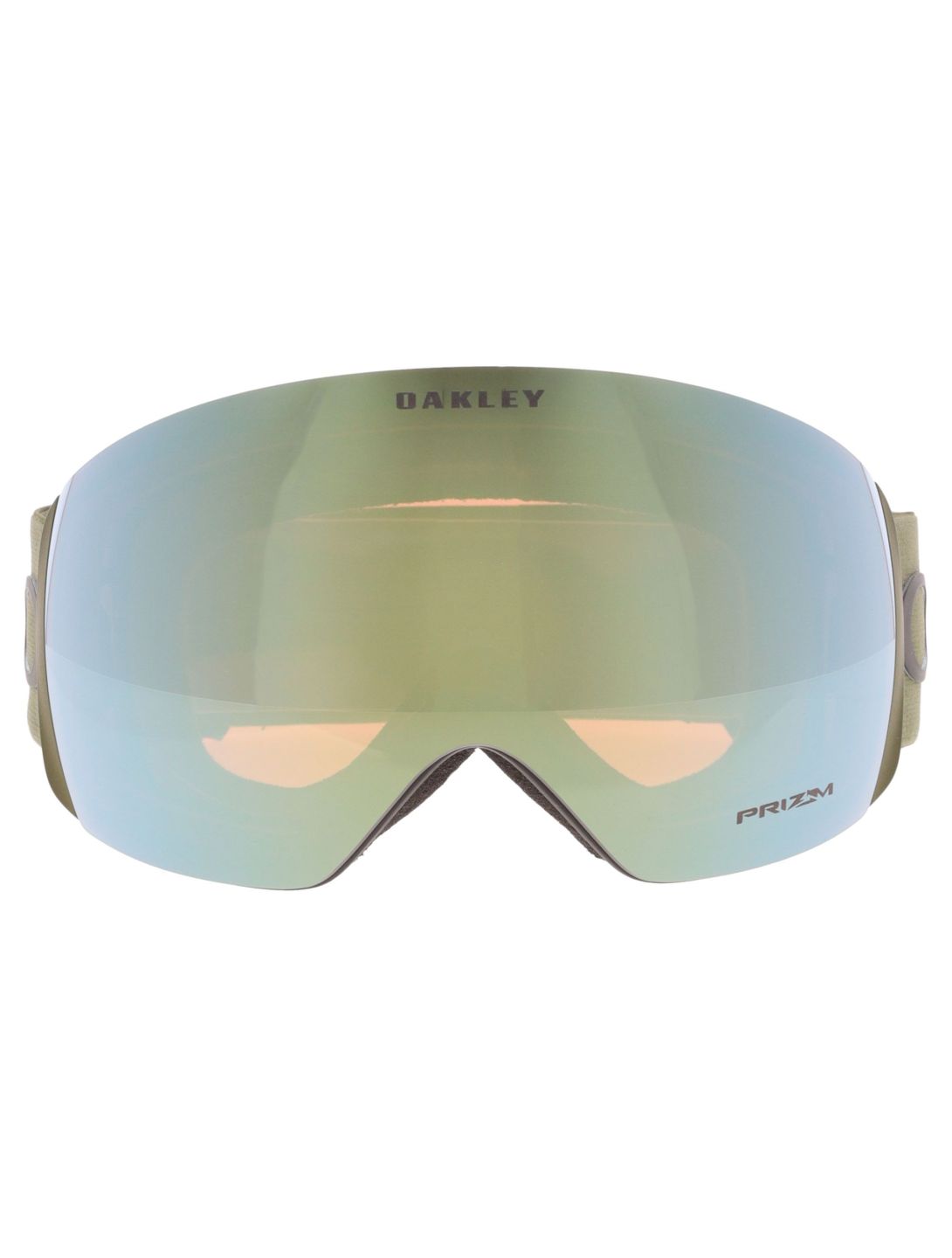 Oakley, Flight Deck L skibril unisex Matte New Dark Brush - Prizm Sage Gold Iridium groen 