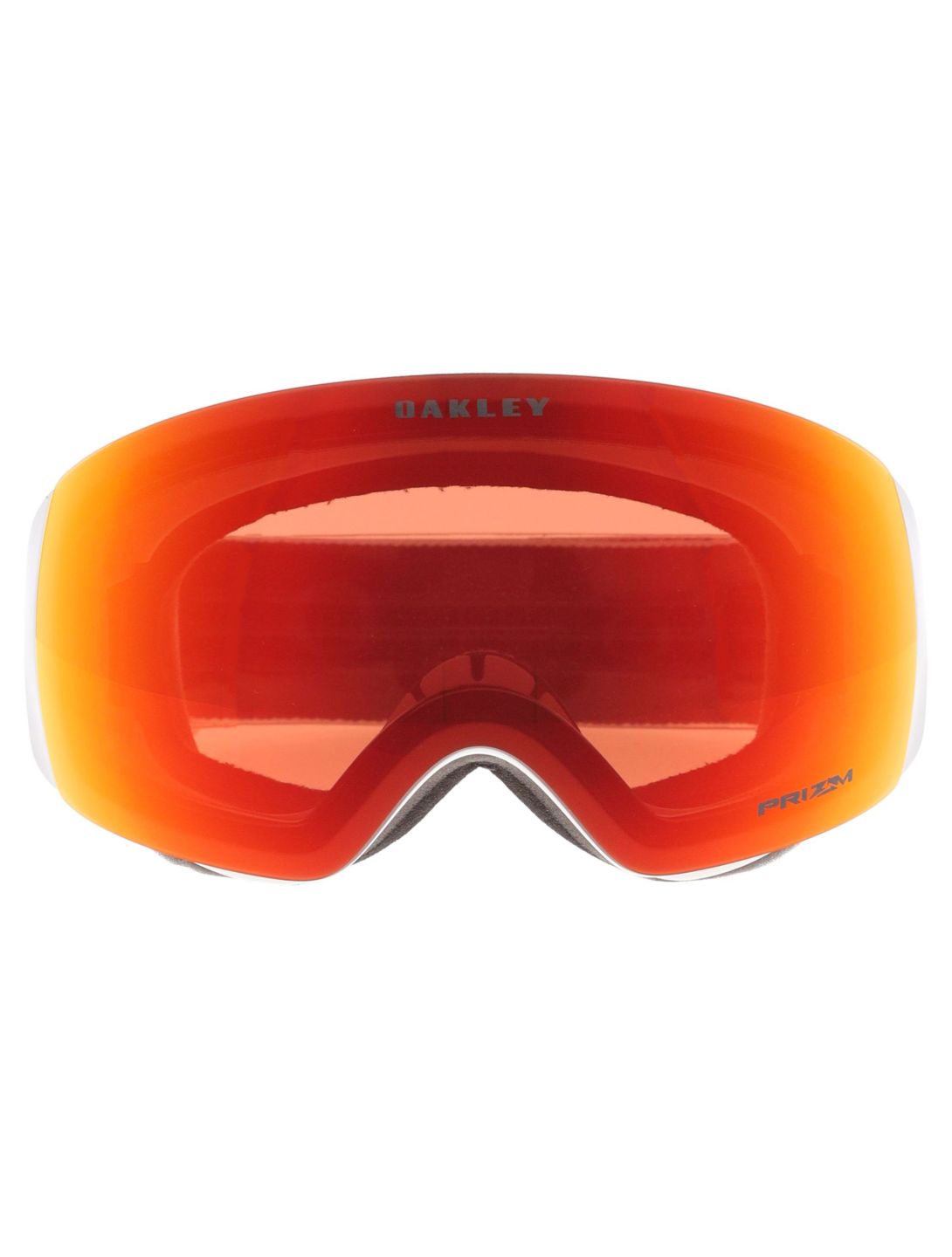 Oakley, Flight Deck M skibril unisex Matte White - Prizm Torch Iridium wit 