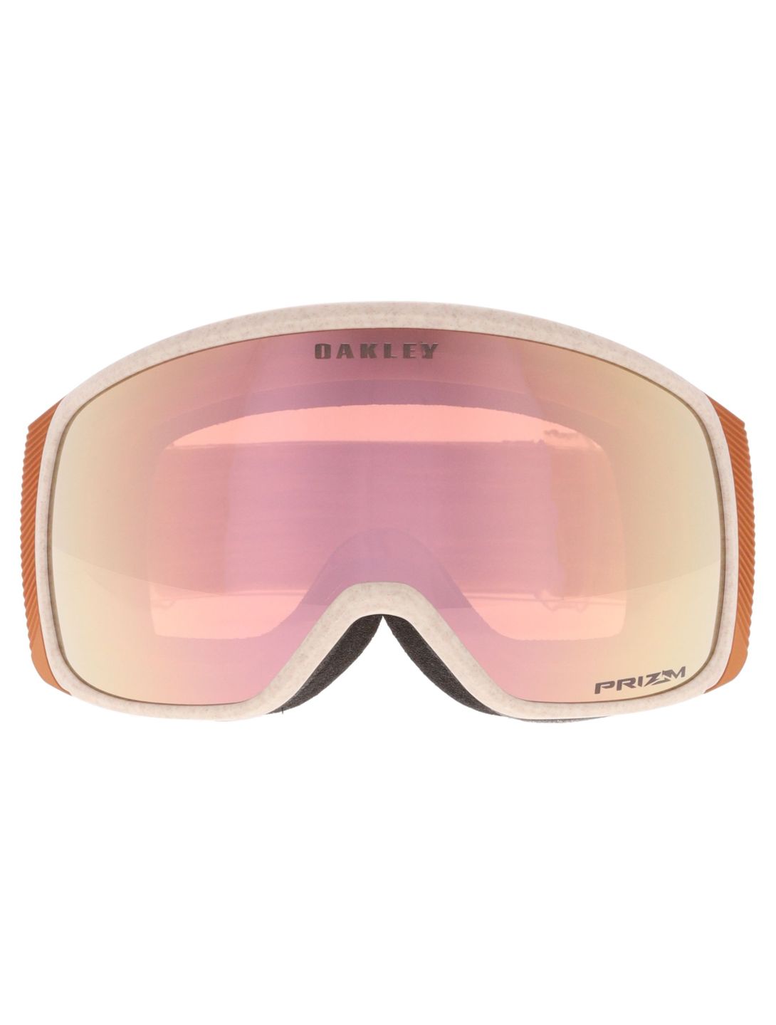 Oakley, Flight Tracker M skibril unisex Curry Stone - Prizm Snow Rose Gold Iridium rood 