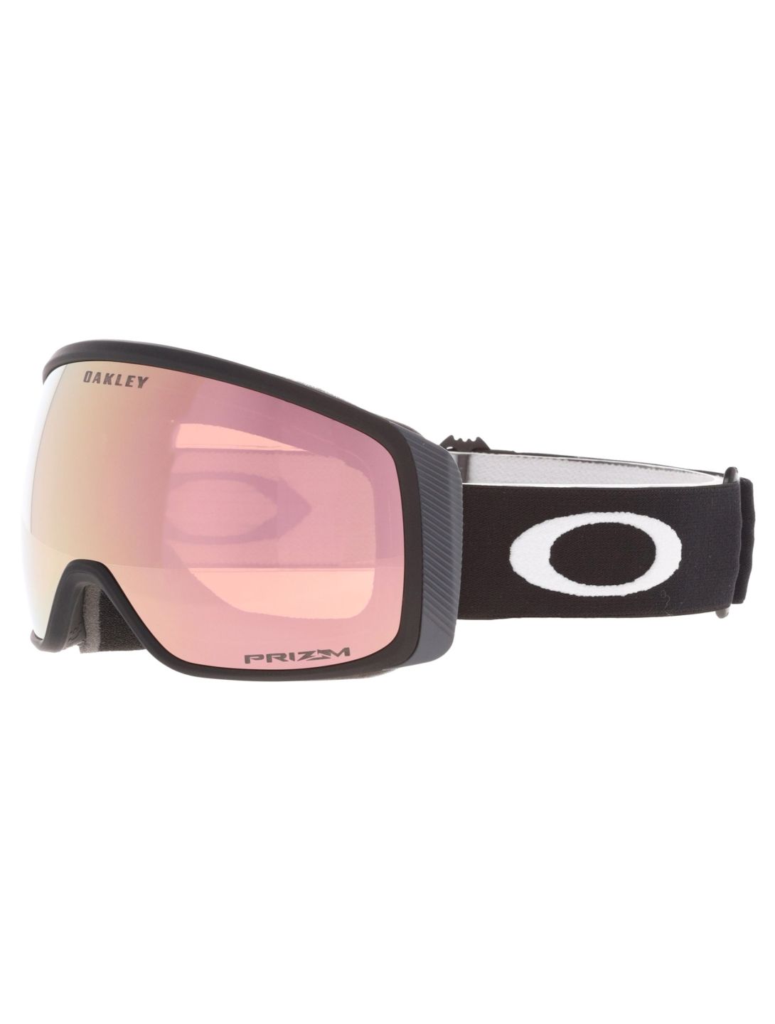 Oakley, Flight Tracker M skibril unisex Matte Black - Prizm Rose Gold zwart 