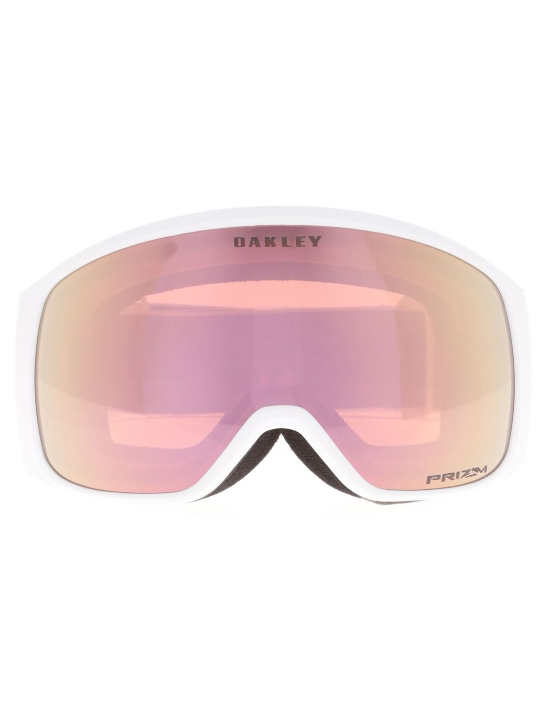 Oakley, Flight Tracker M skibril unisex Matte White - Prizm Rose Gold wit 