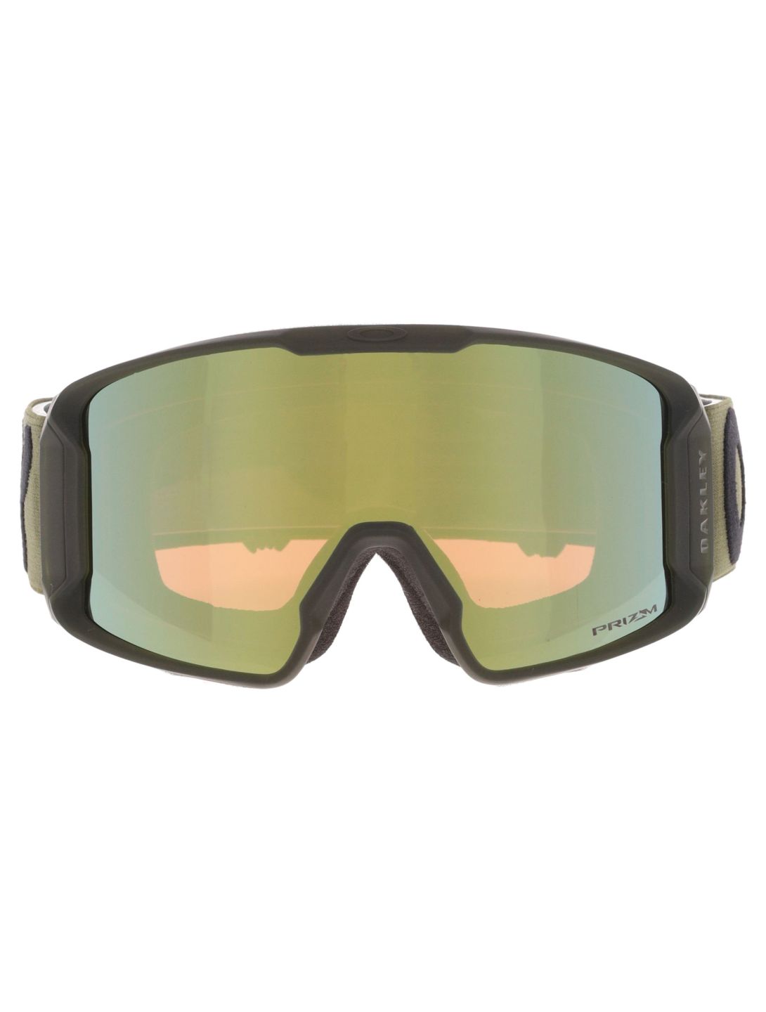 Oakley, Line Miner L skibril unisex Matte B1B New Dark Brush - Prizm Sage Gold Iridium bruin 