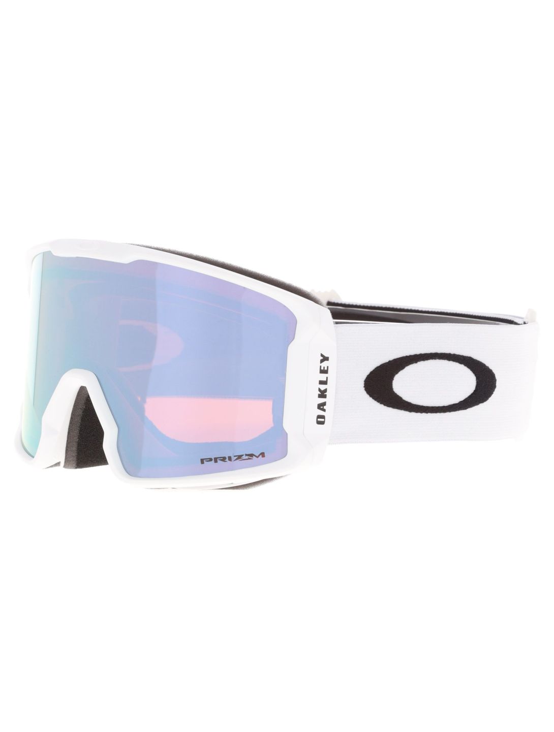 Oakley, Line Miner L skibril unisex Matte White - Prizm Sapphire Iridium wit 