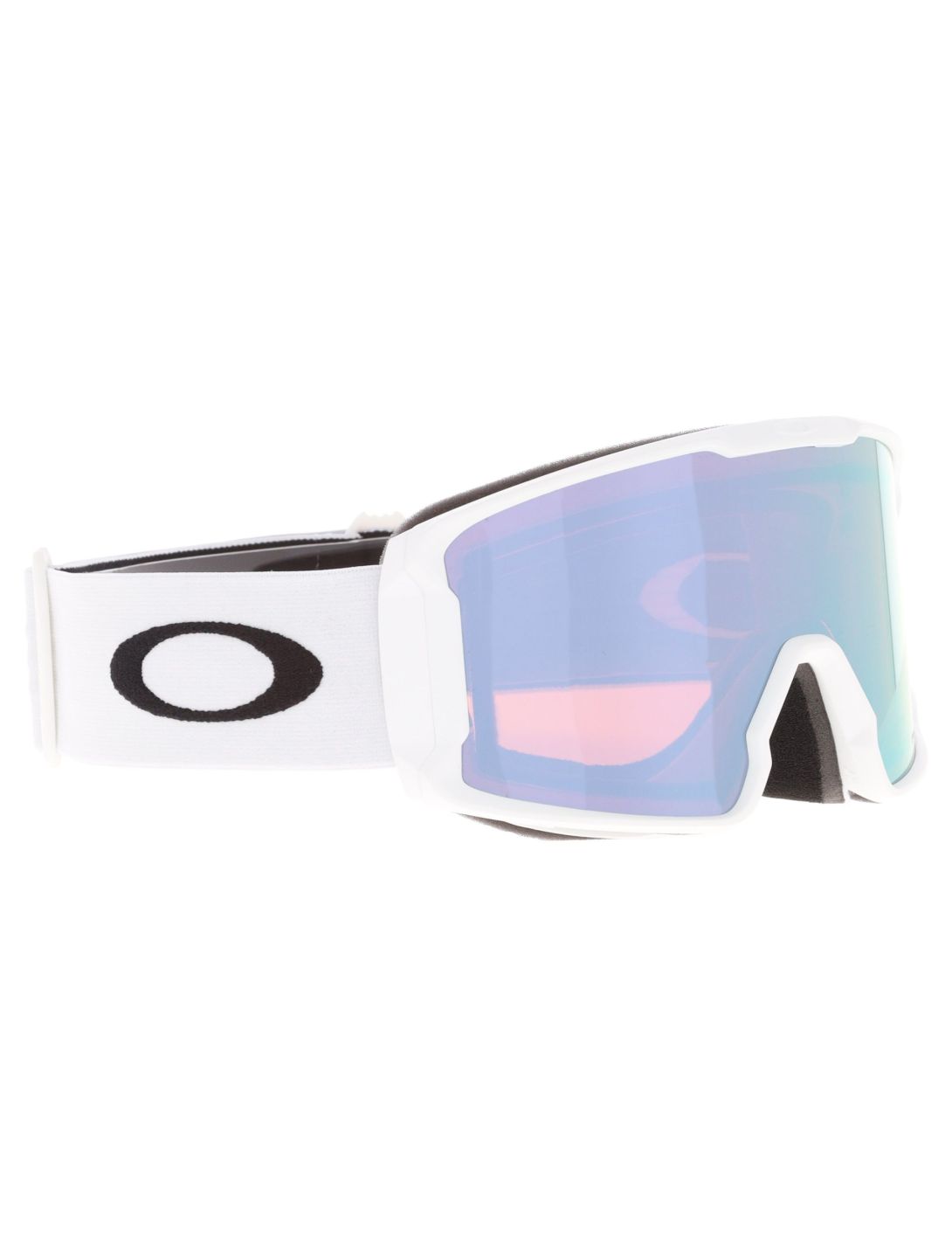 Oakley, Line Miner L skibril unisex Matte White - Prizm Sapphire Iridium wit 