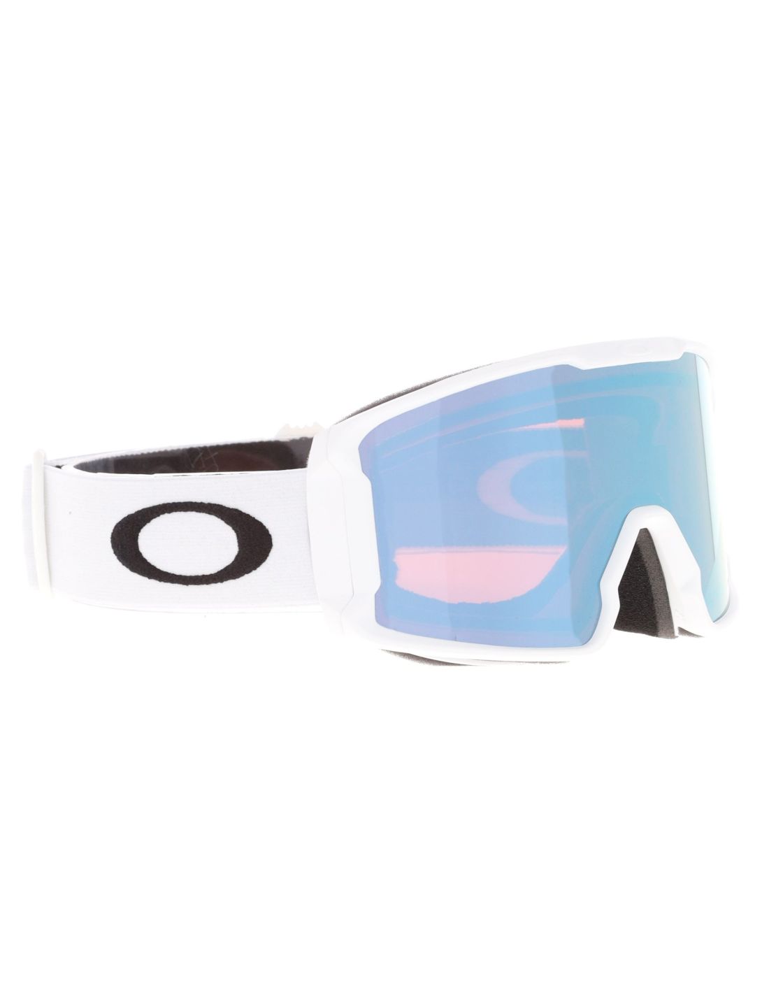 Oakley, Line Miner M skibril unisex Matte White - Prizm Sapphire Iridium wit 