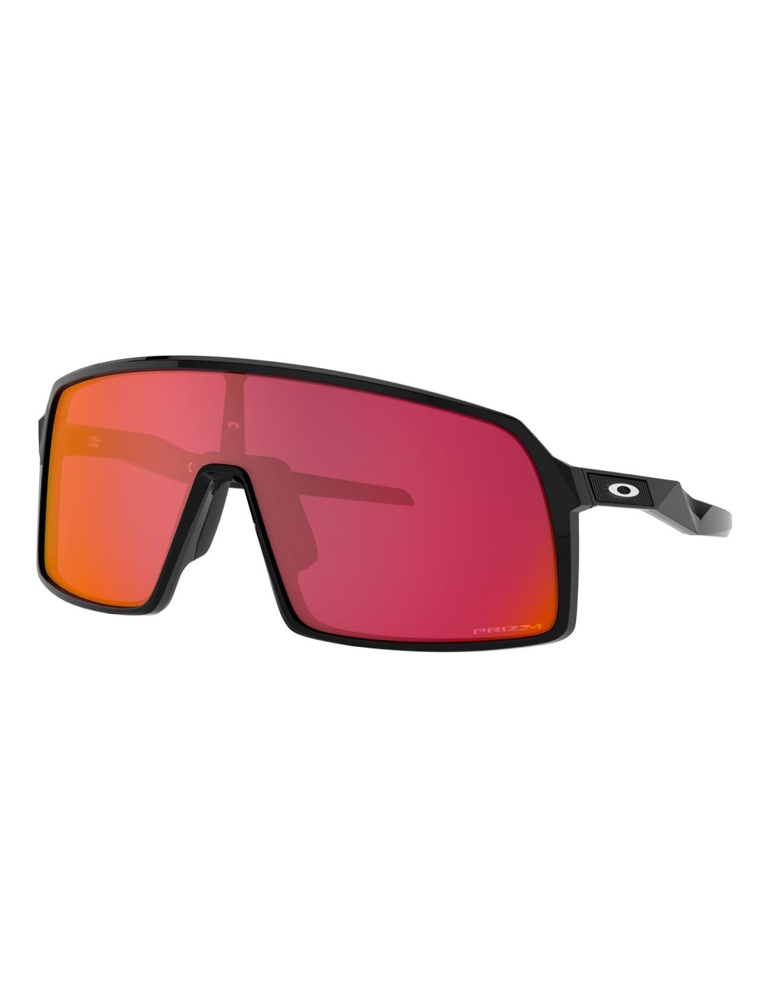 Oakley, Sutro zonnebril unisex Polished Black - Prizm Snow Torch Iridium wit 