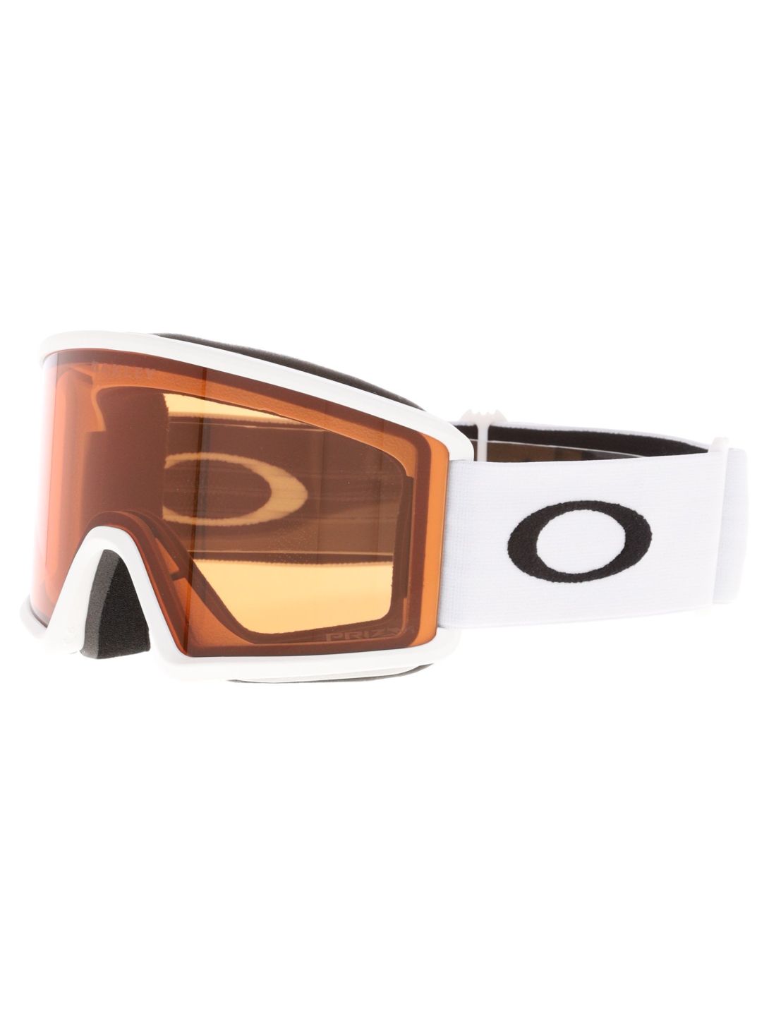 Oakley, Target Line L skibril unisex Matte White - Prizm Persimmon wit 