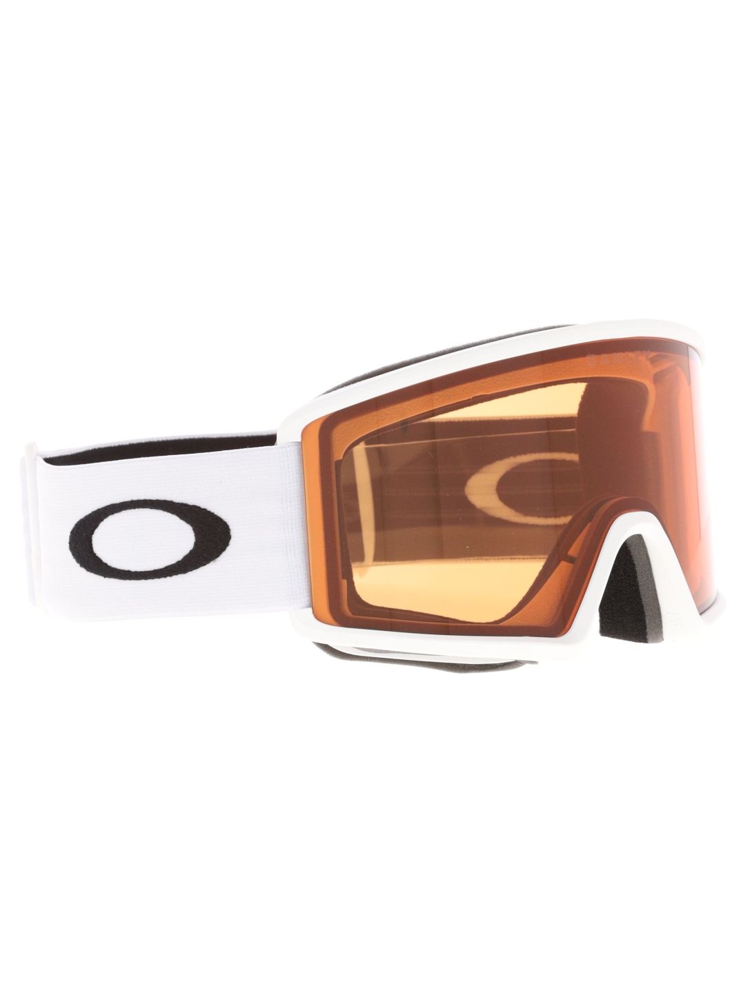 Oakley, Target Line L skibril unisex Matte White - Prizm Persimmon wit 